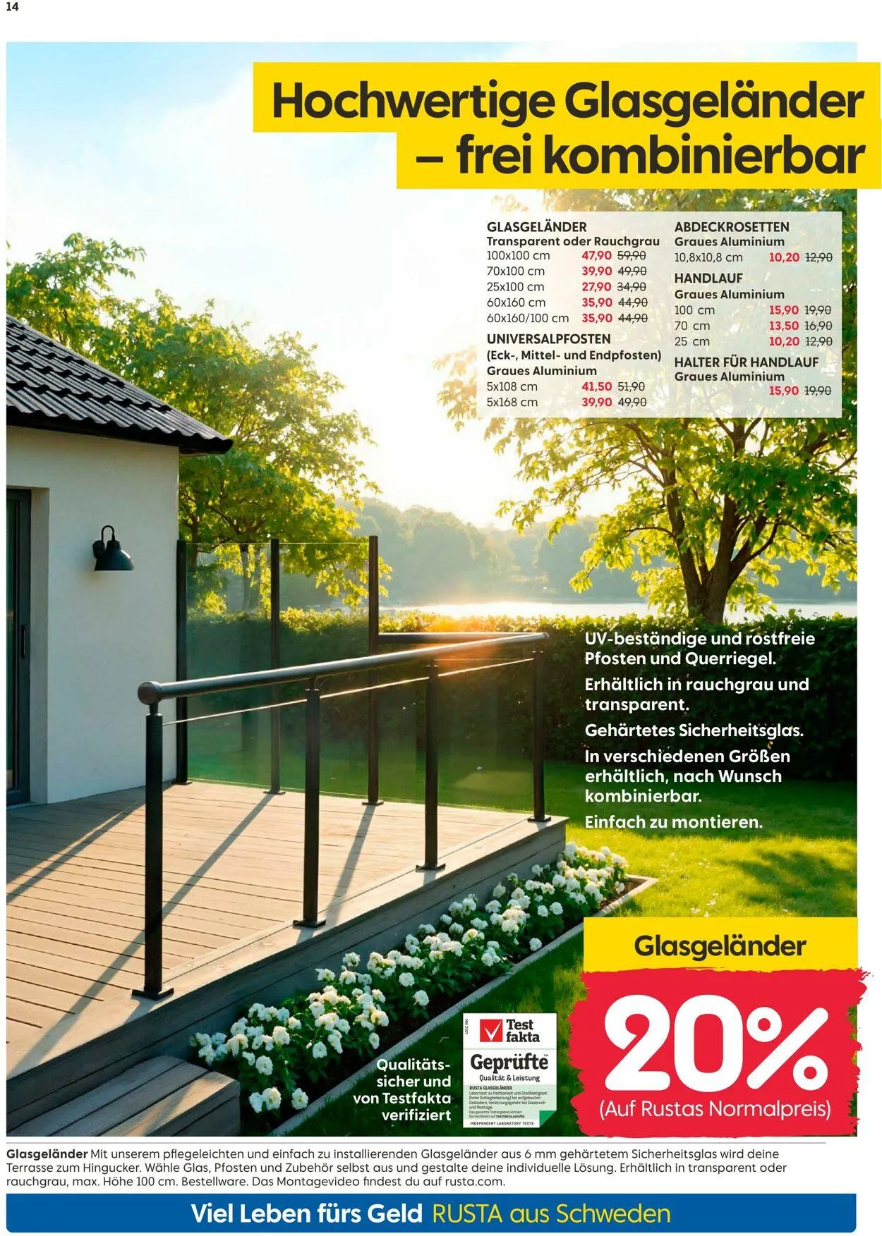 Rusta von 12. Mai bis 26. Mai 2025 - Prospekt seite 14