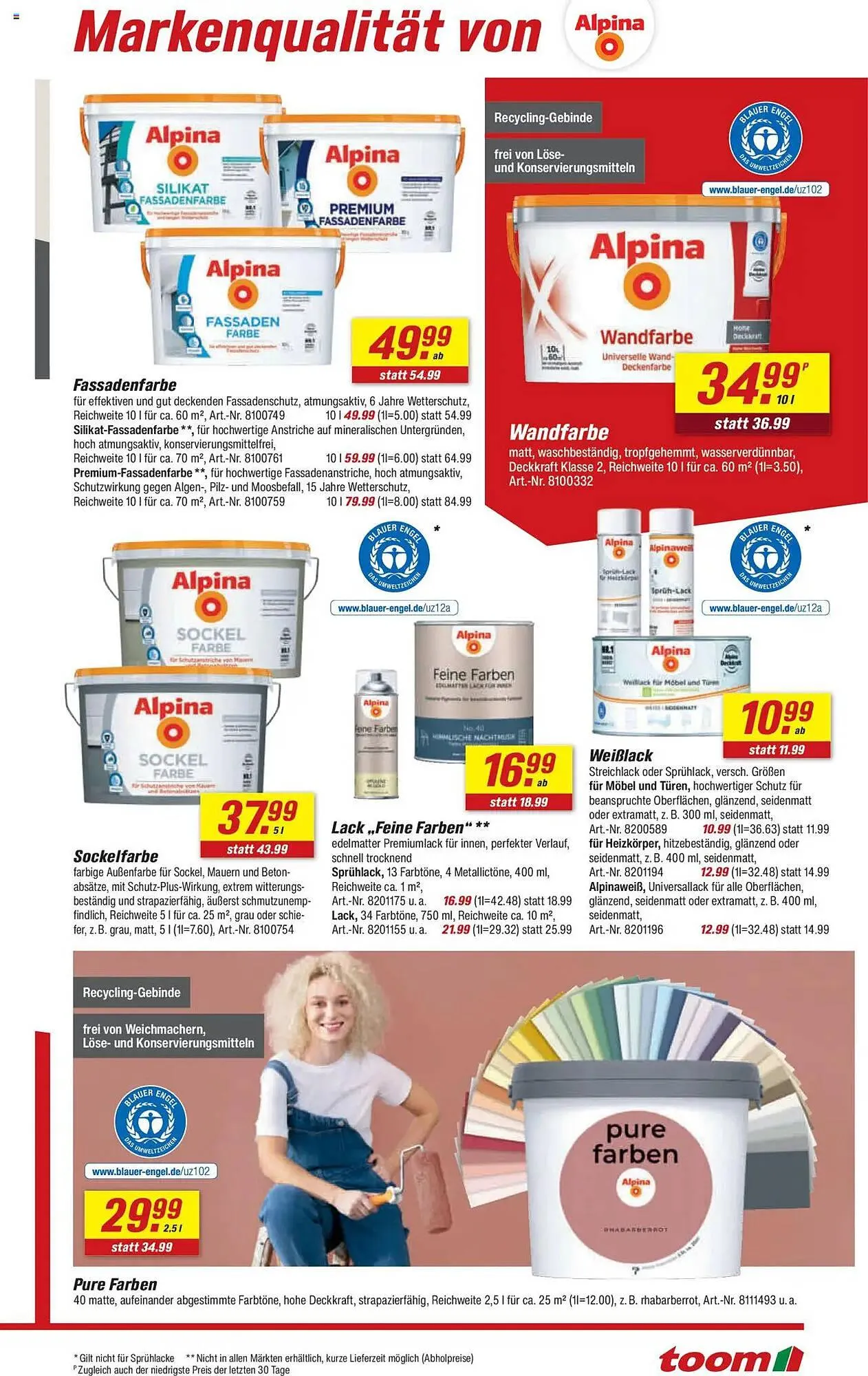 toom Baumarkt Prospekt von 11. August bis 24. August 2025 - Prospekt seite 13