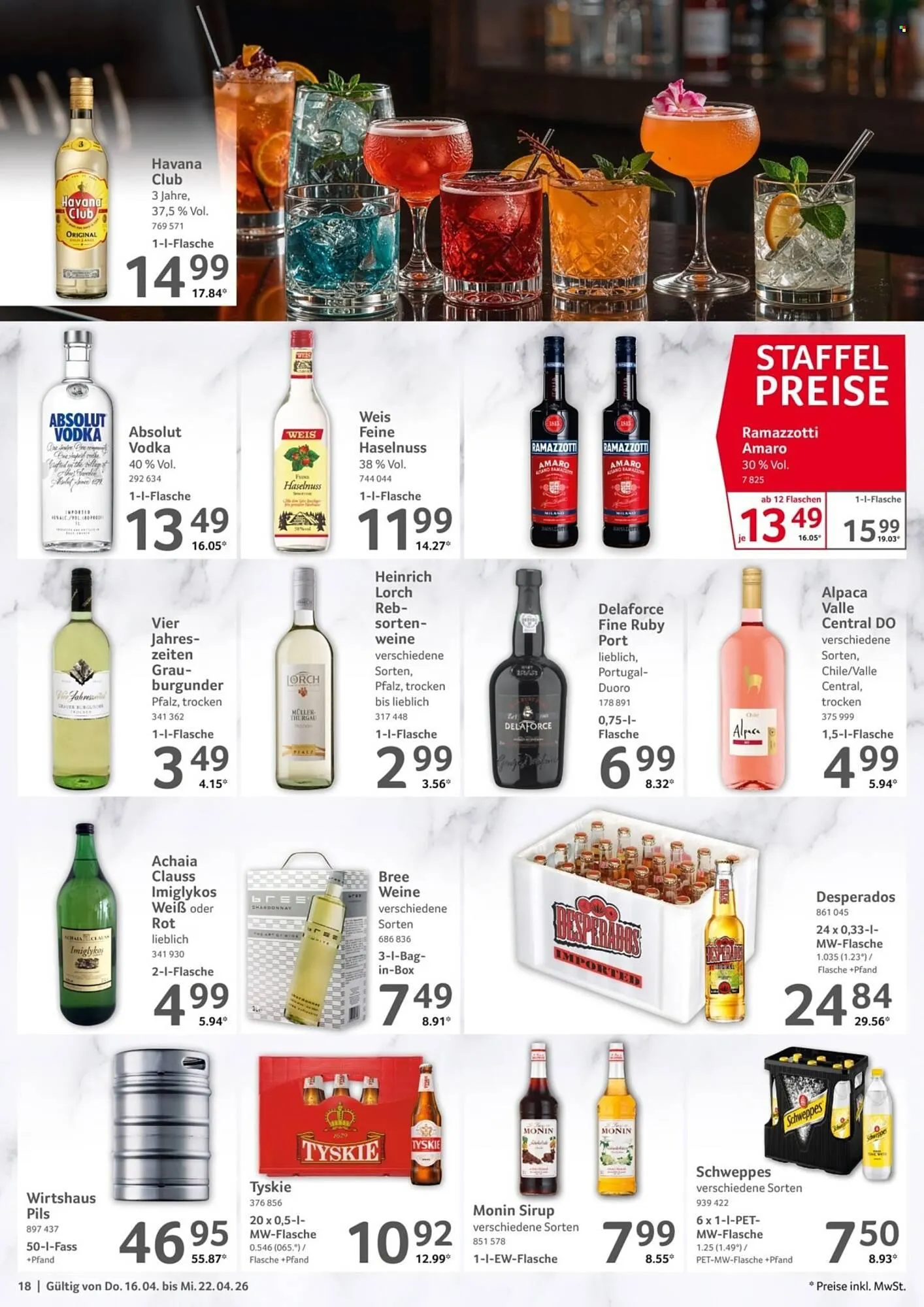 Selgros Prospekt von 16. April bis 22. April 2026 - Prospekt seite 18