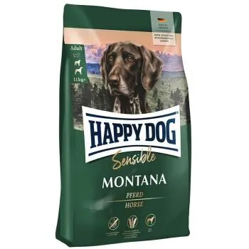 HAPPY DOG Sensible Trockenfutter Hund Adult, Montana 1 kg