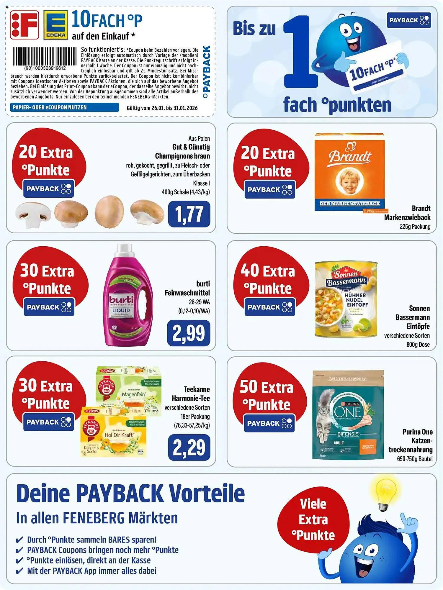 Feneberg Prospekt von 29. Januar bis 31. Januar 2026 - Prospekt seite 9