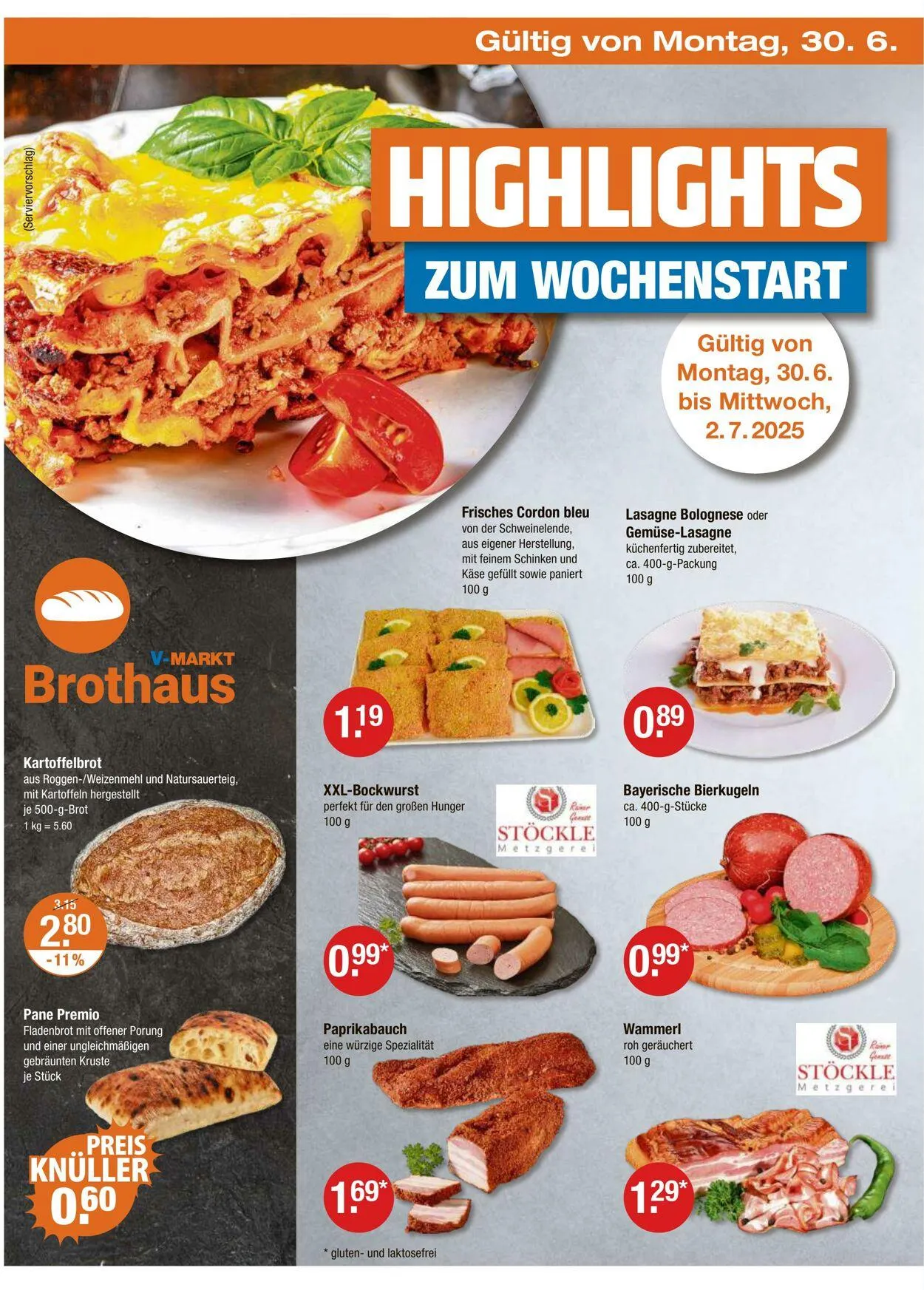 V-Markt Aktueller Prospekt von 26. Juni bis 2. Juli 2025 - Prospekt seite 22