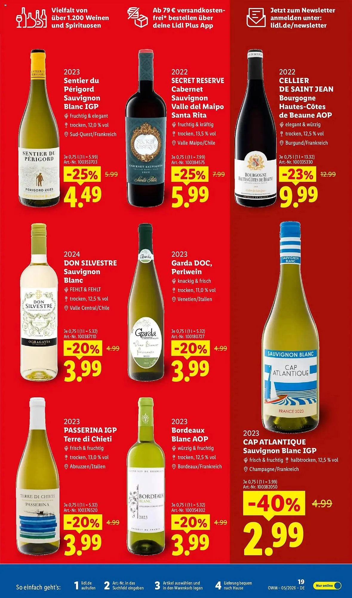 Lidl Prospekt von 1. Mai bis 31. Mai 2026 - Prospekt seite 19