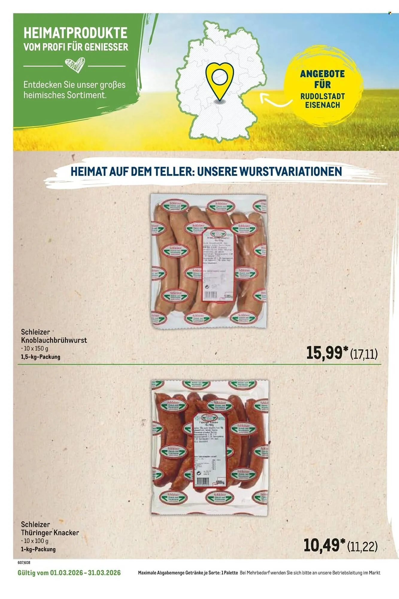 METRO Prospekt von 1. März bis 31. März 2026 - Prospekt seite 102