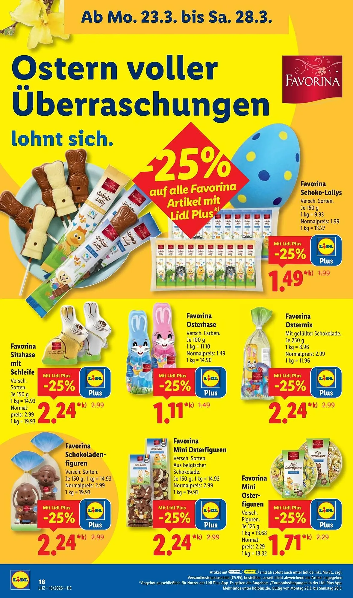 Lidl Prospekt von 23. März bis 29. März 2026 - Prospekt seite 32