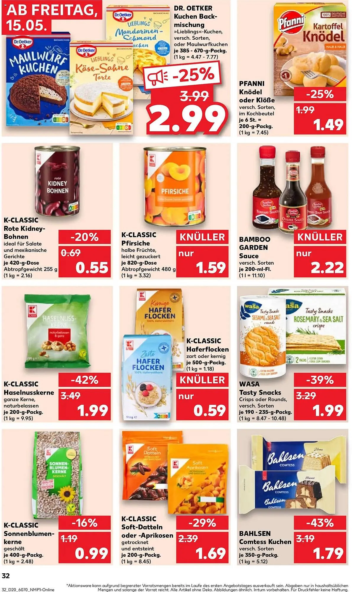 Kaufland Prospekt von 15. Mai bis 20. Mai 2026 - Prospekt seite 32