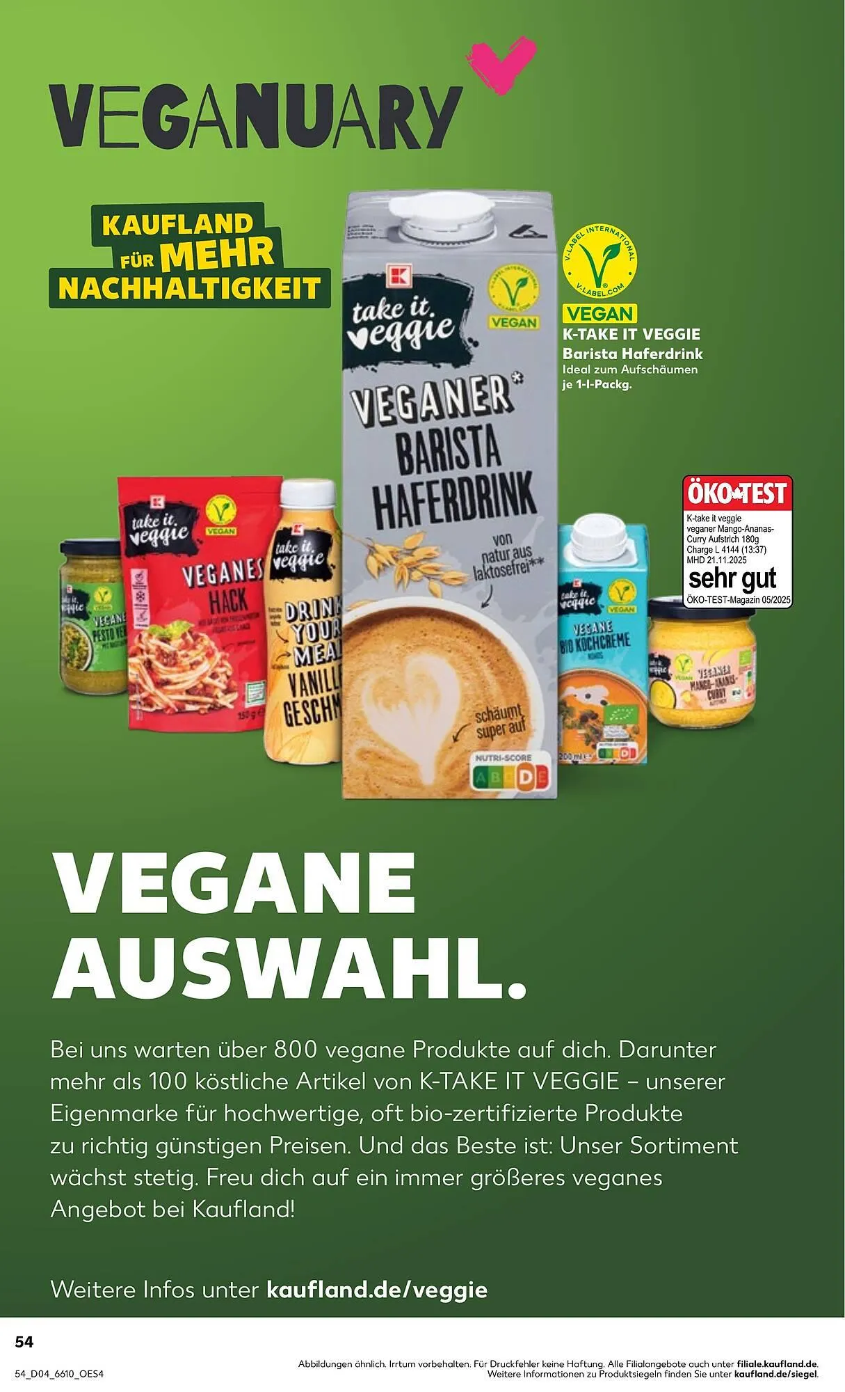 Kaufland Prospekt von 22. Januar bis 28. Januar 2026 - Prospekt seite 54