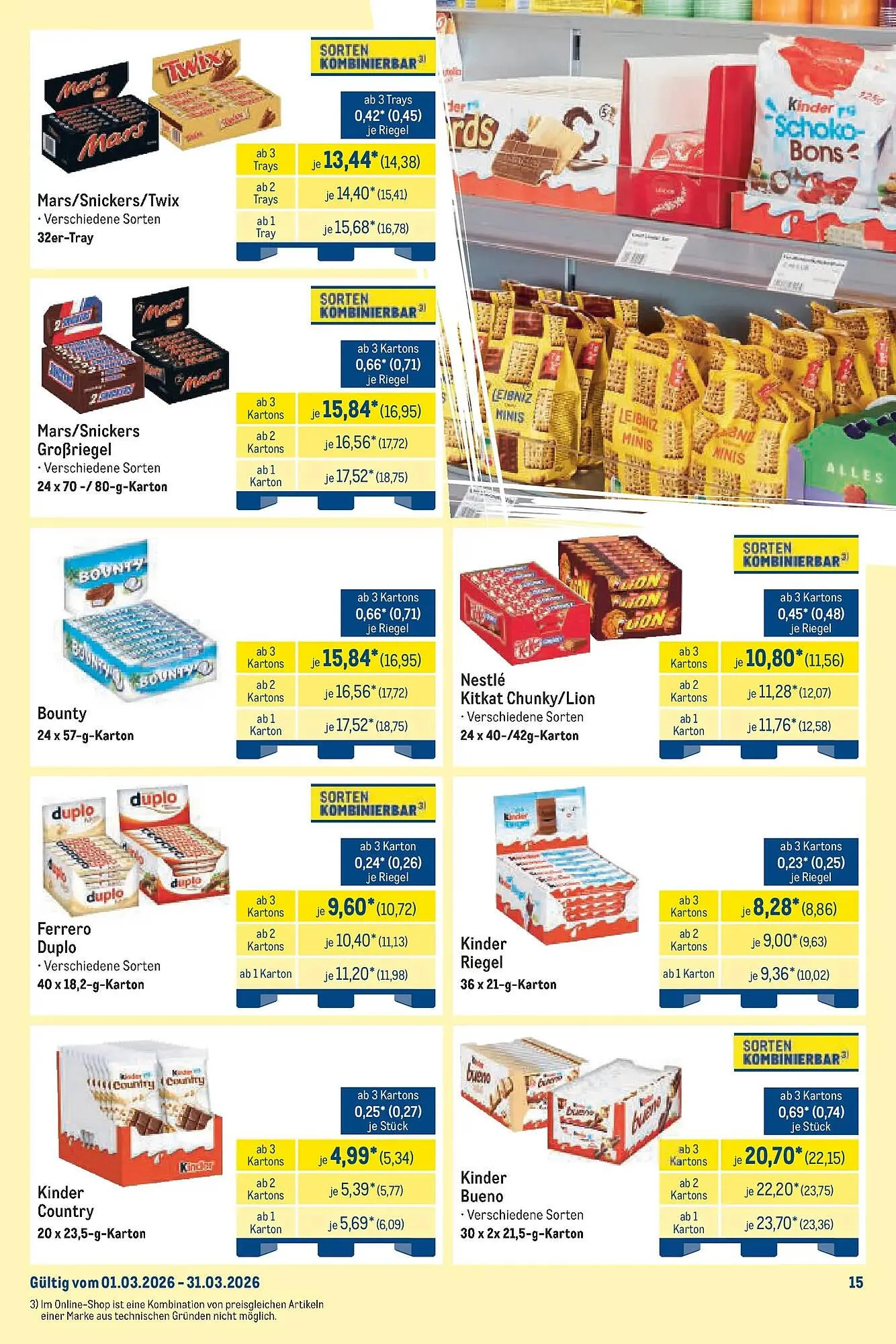METRO Prospekt von 8. März bis 14. März 2026 - Prospekt seite 15