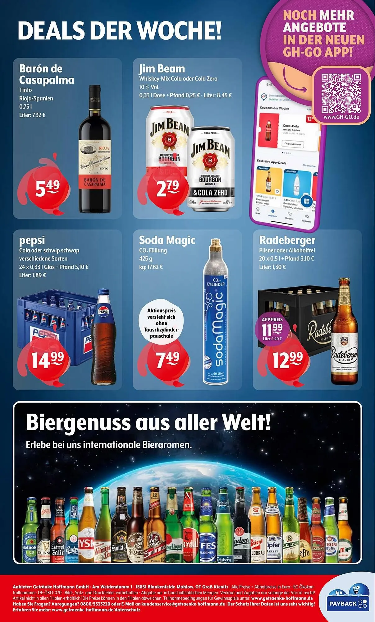 Getränke Hoffmann Prospekt von 13. Oktober bis 18. Oktober 2025 - Prospekt seite 8