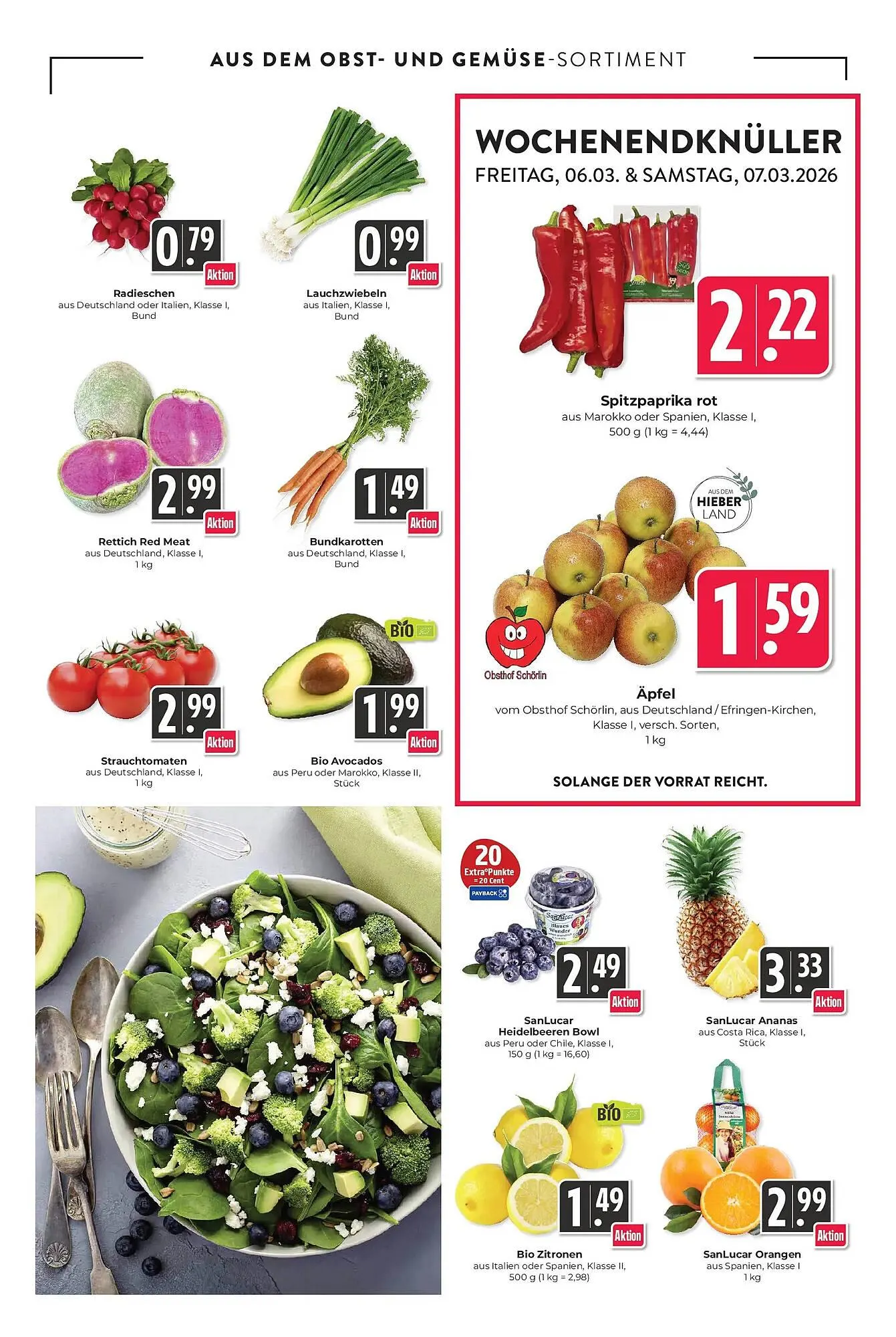 Hieber's Frische Center Prospekt von 1. März bis 7. März 2026 - Prospekt seite 7