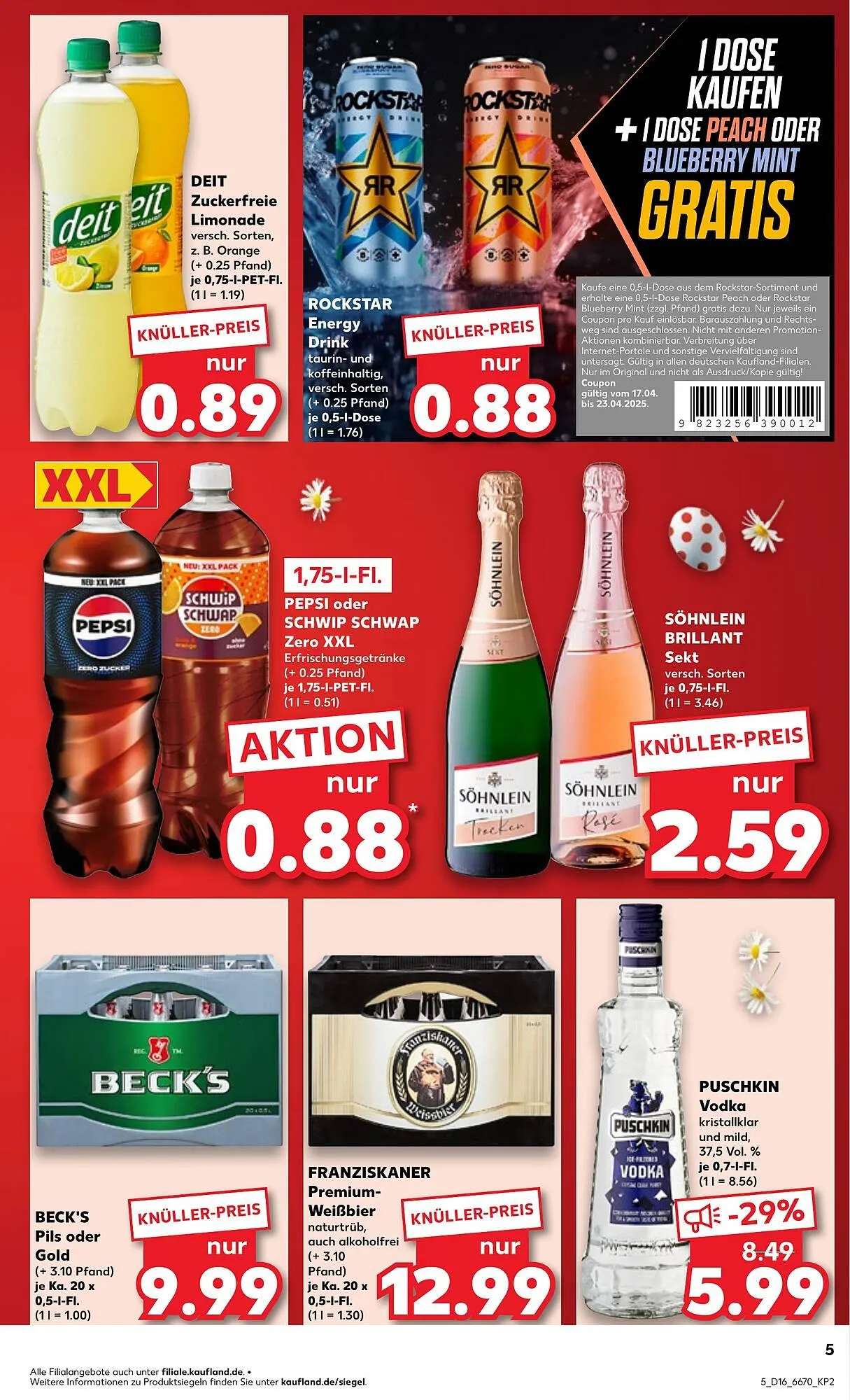 Kaufland Prospekt von 17. April bis 23. April 2025 - Prospekt seite 5