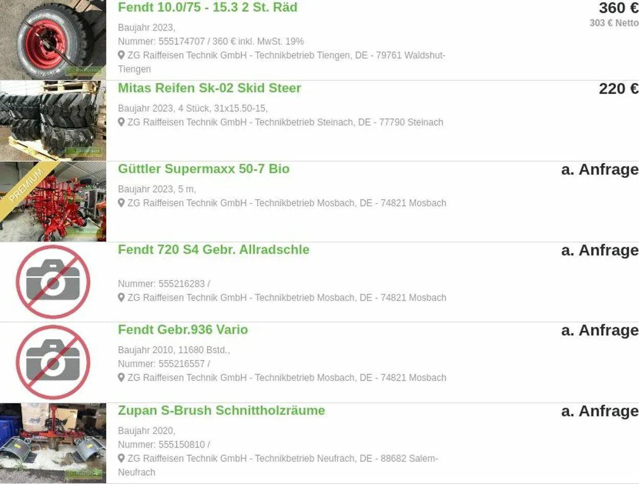 ZG Raiffeisen Aktueller Prospekt von 31. März bis 9. April 2025 - Prospekt seite 40