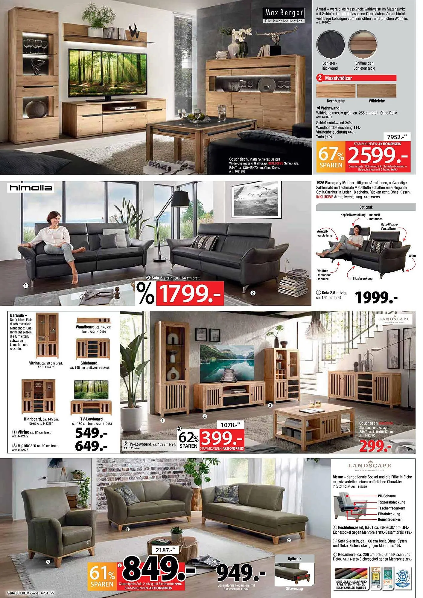 Zurbrüggen Prospekt von 28. März bis 12. April 2025 - Prospekt seite 8