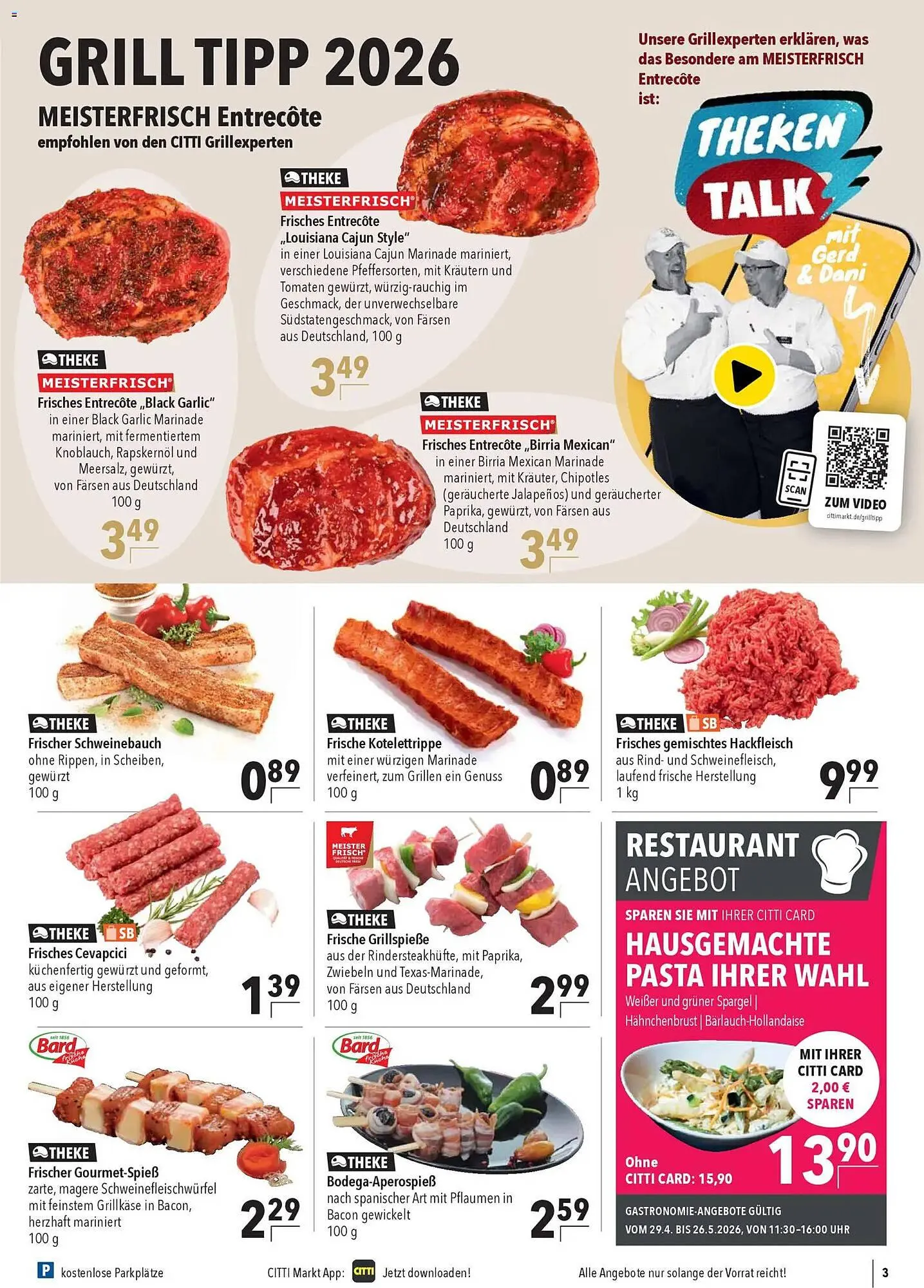 CITTI Markt Prospekt von 29. April bis 12. Mai 2026 - Prospekt seite 3
