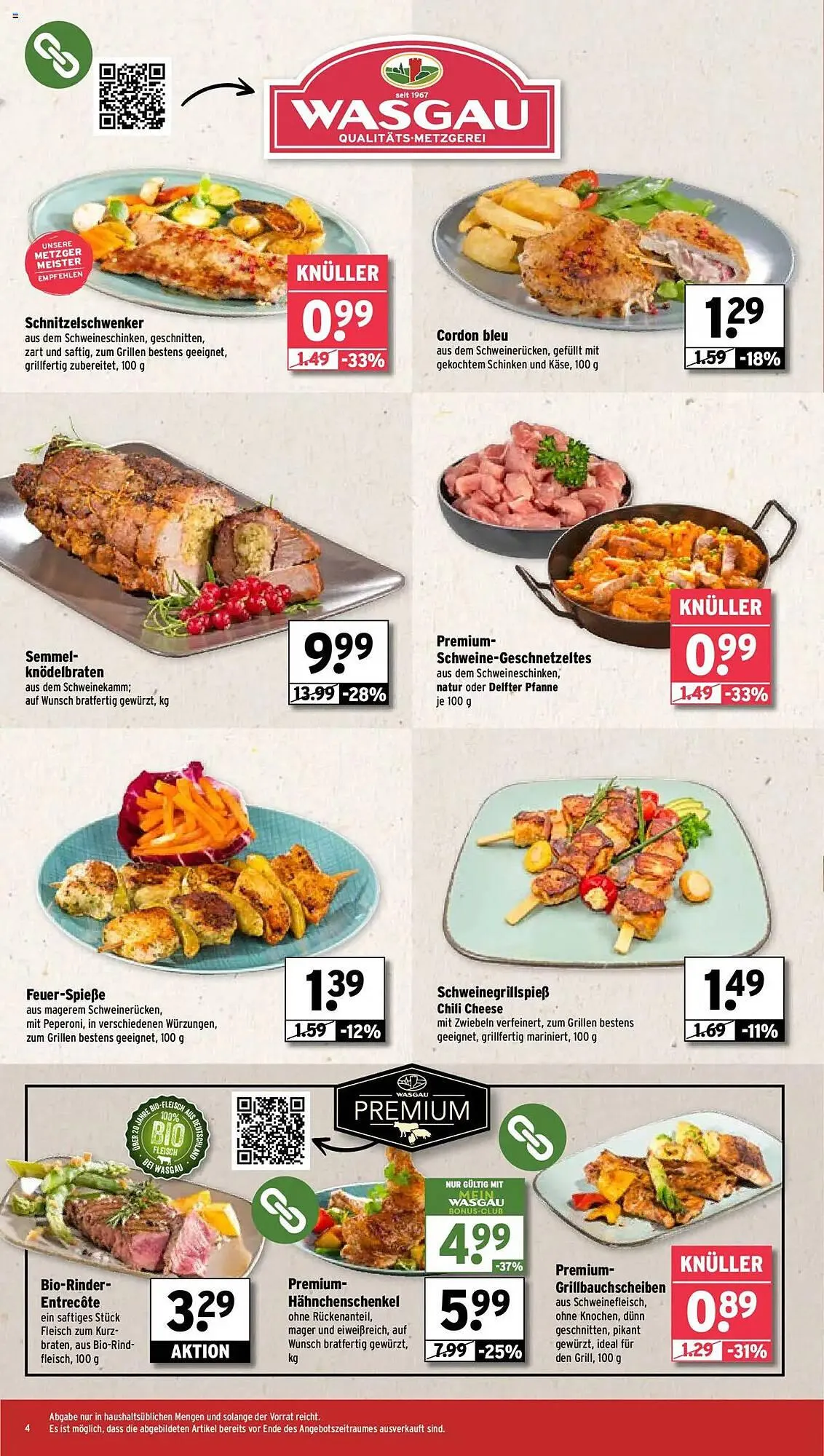 Wasgau Prospekt von 7. April bis 12. April 2025 - Prospekt seite 4