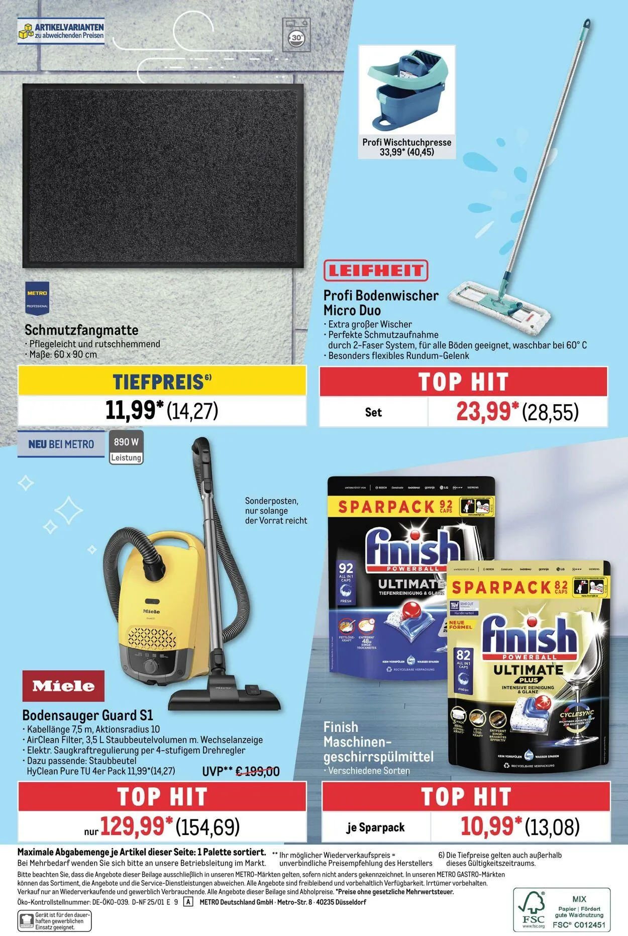 Metro Aktueller Prospekt von 16. Juli bis 30. Juli 2025 - Prospekt seite 9