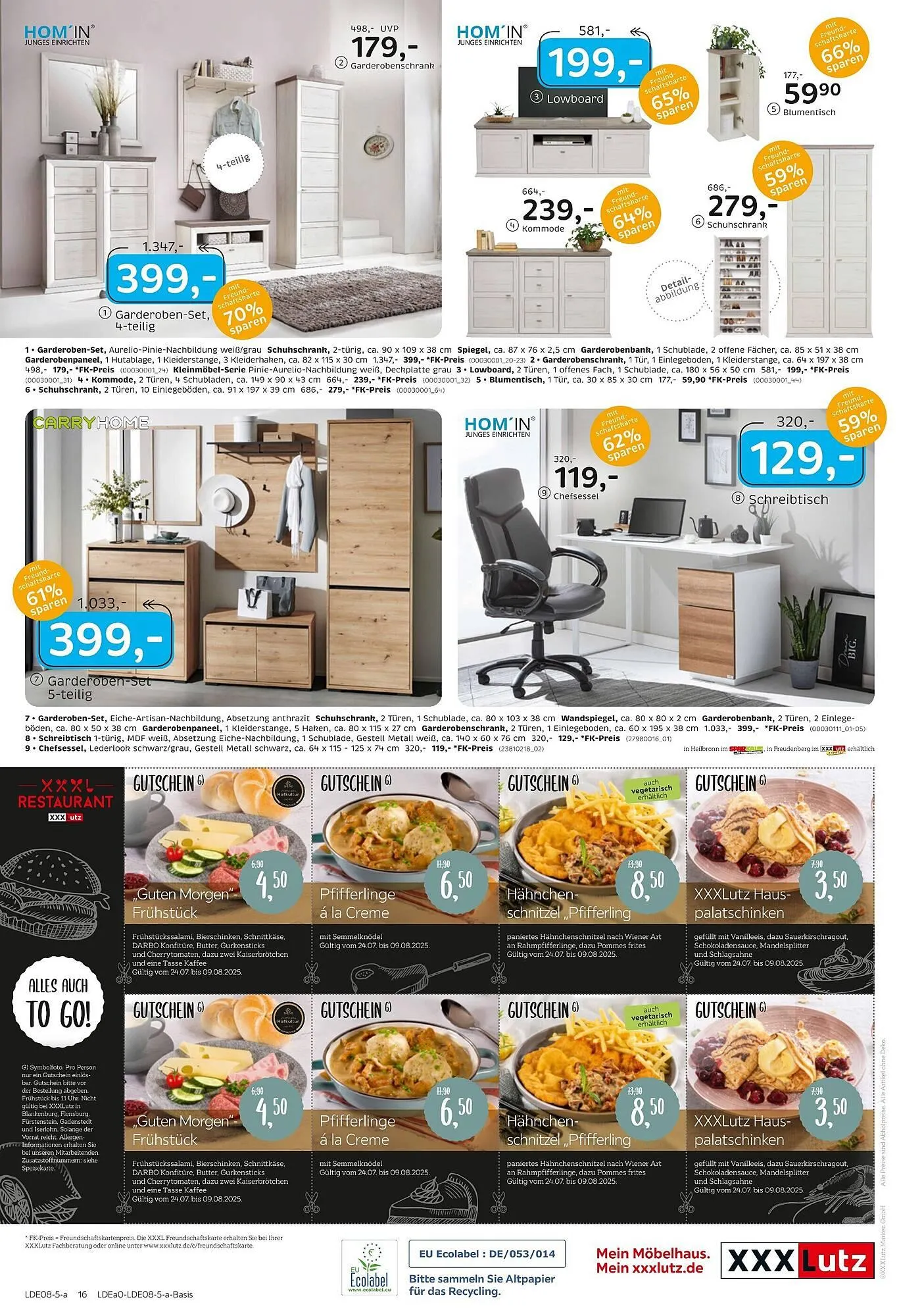 XXXLutz Prospekt von 21. Juli bis 3. August 2025 - Prospekt seite 28