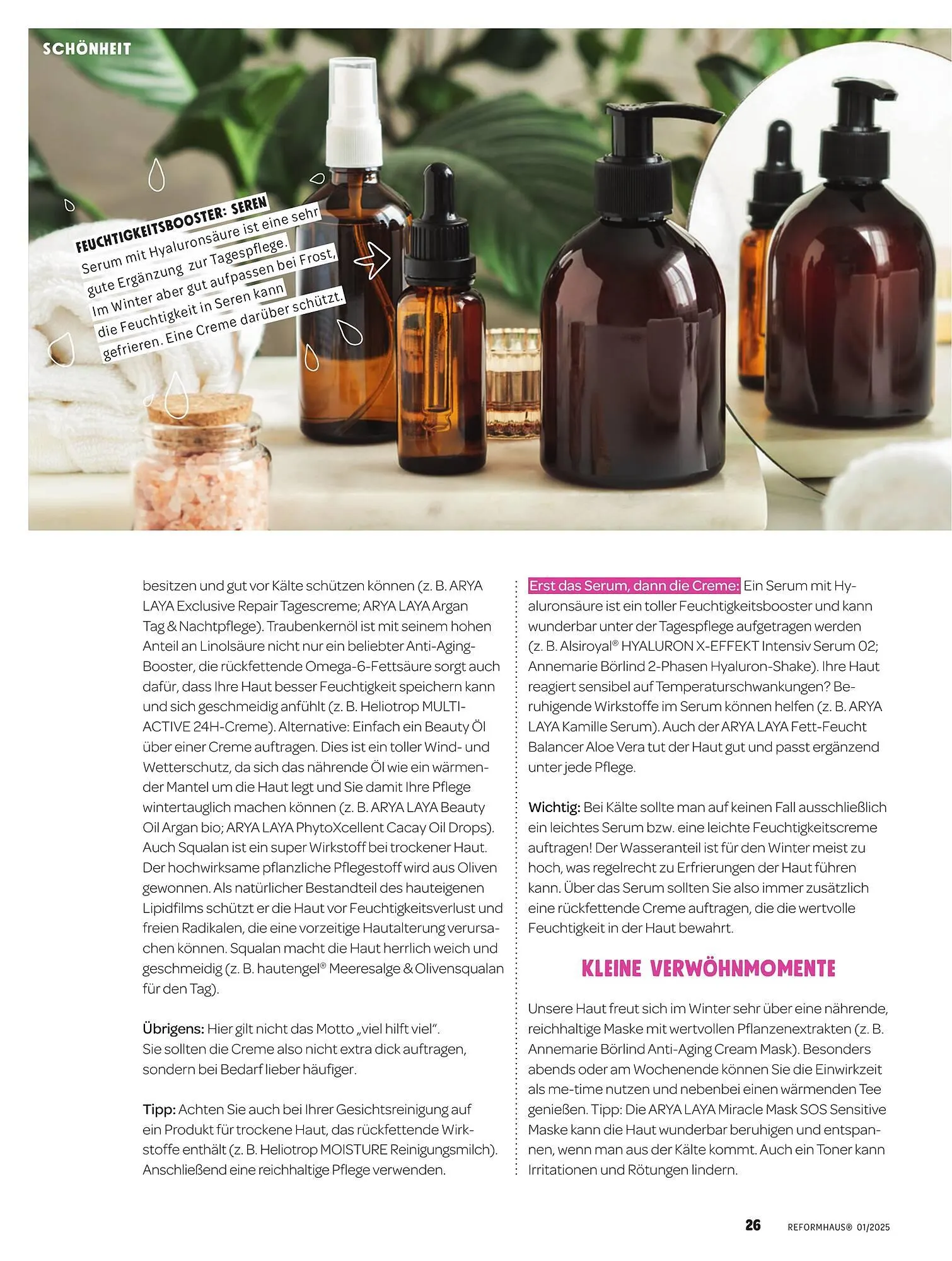 Reformhaus Prospekt von 1. Januar bis 31. Januar 2025 - Prospekt seite 26
