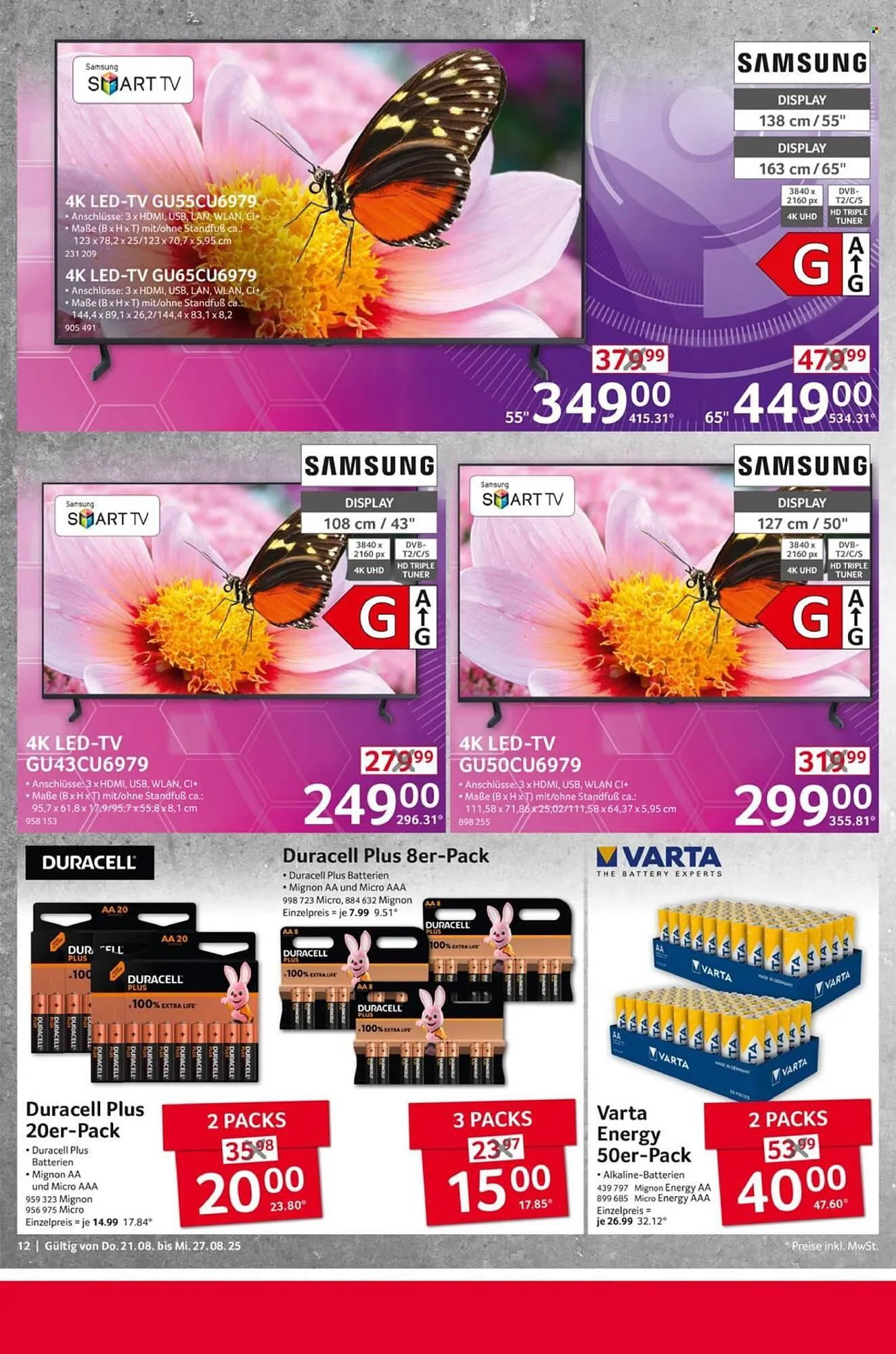 Selgros Prospekt von 21. August bis 27. August 2025 - Prospekt seite 12