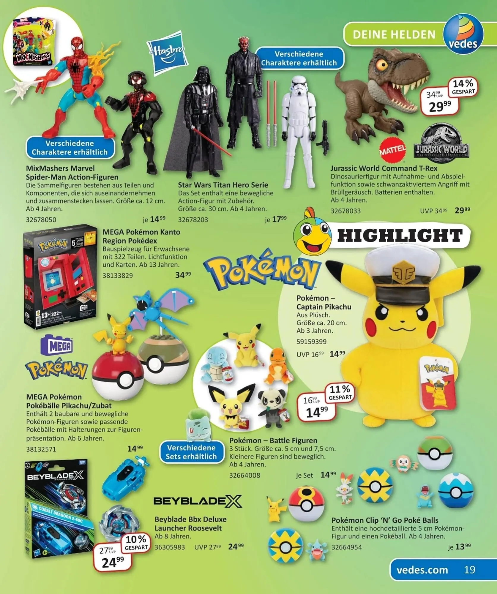 Vedes Prospekt von 5. März bis 1. April 2025 - Prospekt seite 21