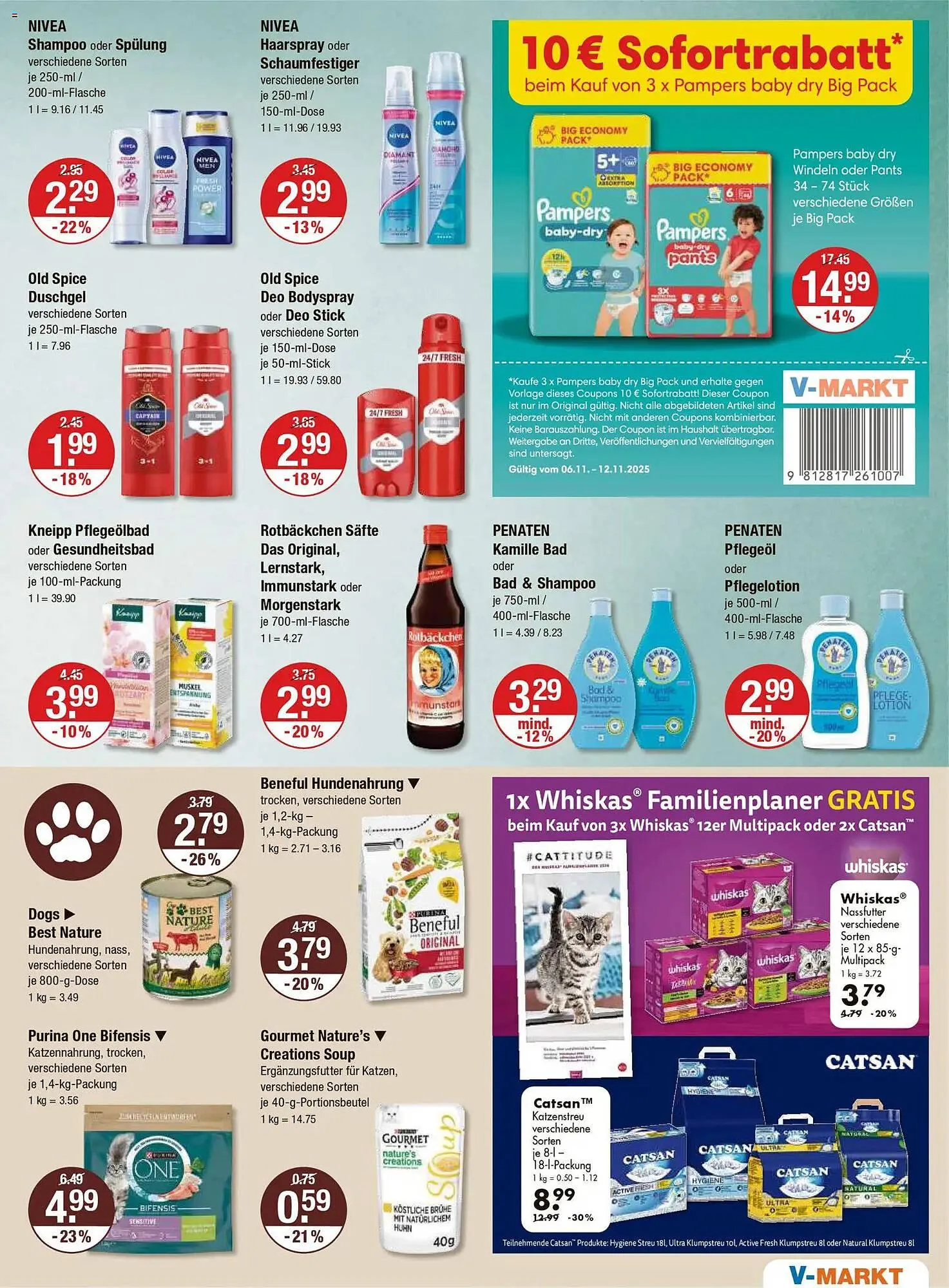 V Markt Prospekt von 6. November bis 12. November 2025 - Prospekt seite 11