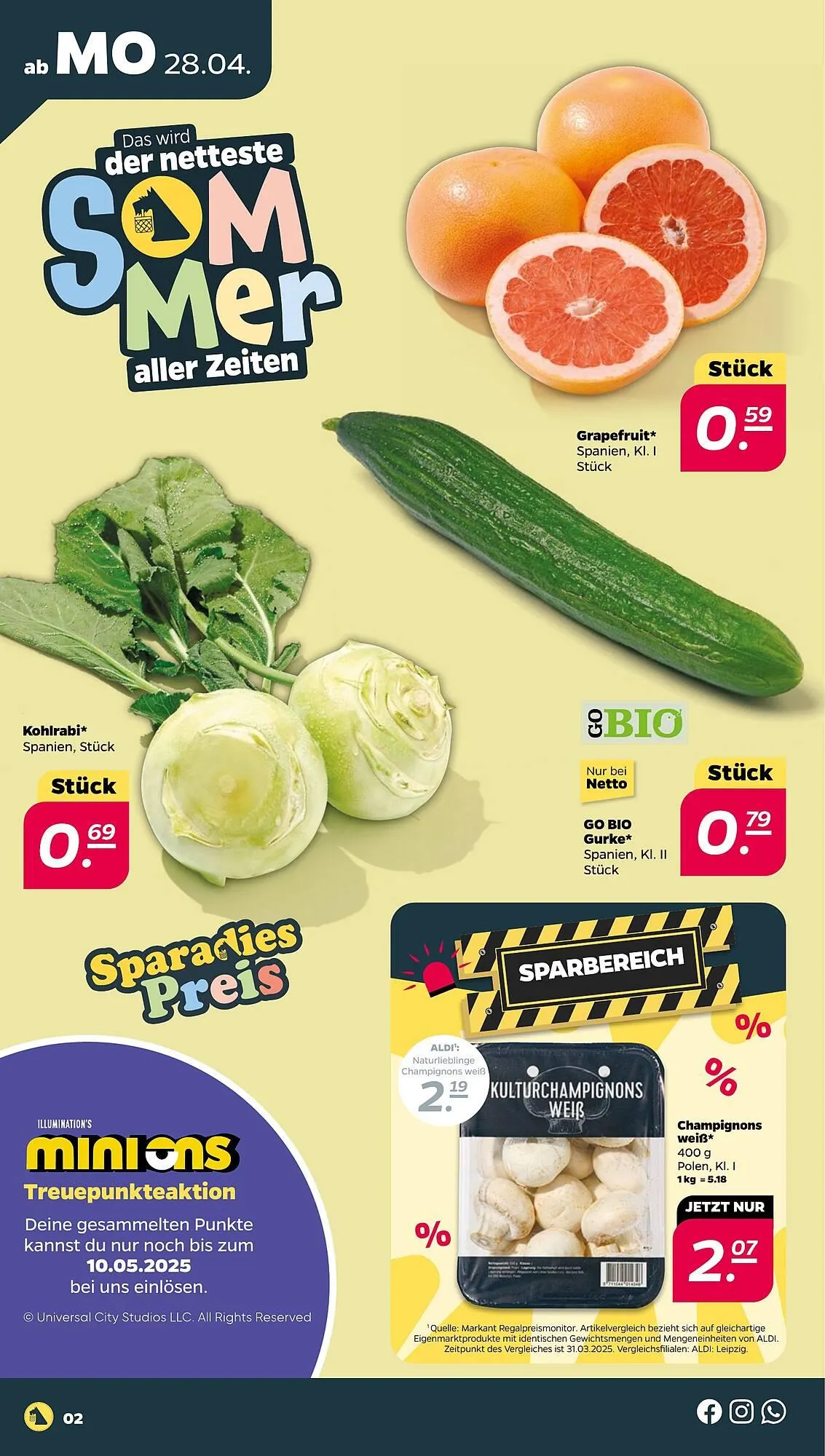 NETTO Prospekt von 28. April bis 3. Mai 2025 - Prospekt seite 2