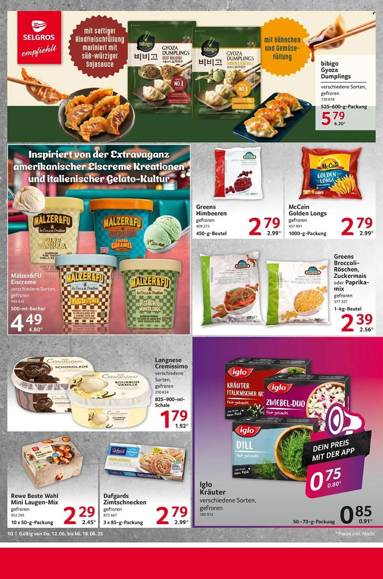 Selgros Prospekt von 12. Juni bis 18. Juni 2025 - Prospekt seite 10