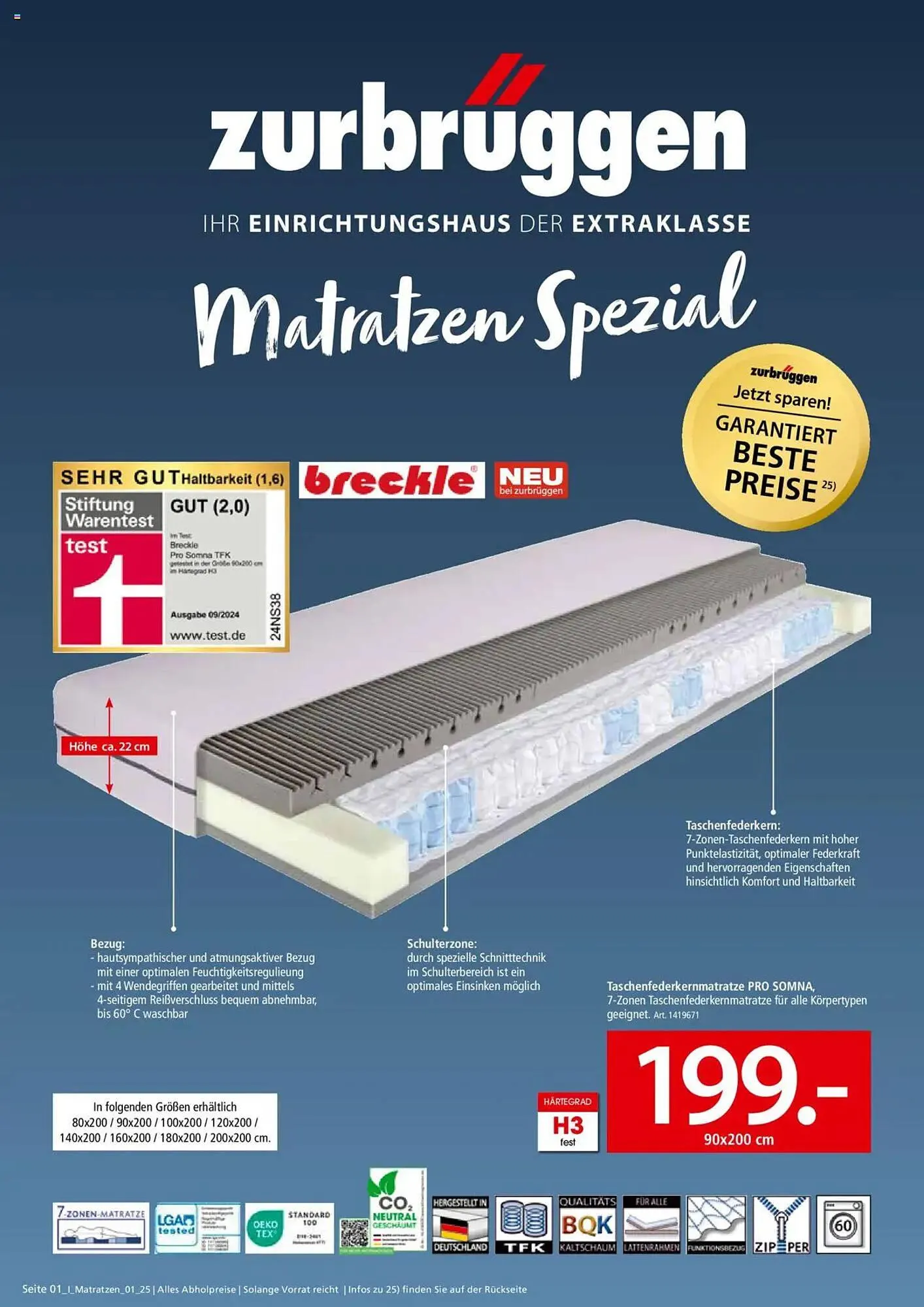 Zurbrüggen Prospekt von 24. Mai bis 31. Mai 2025 - Prospekt seite 1