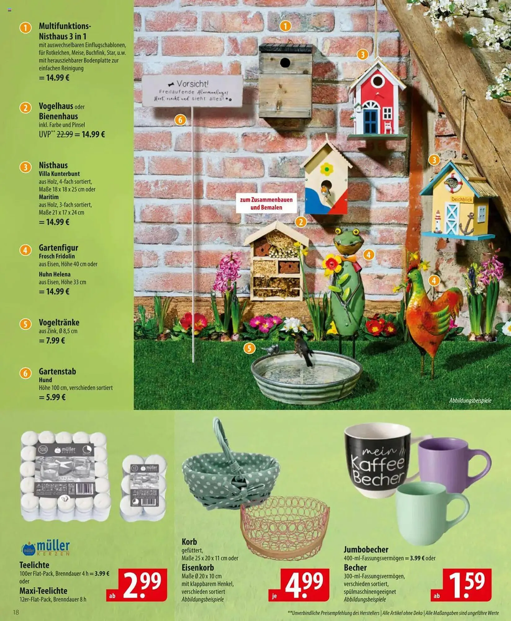 Famila Nord Ost Prospekt von 10. März bis 15. März 2025 - Prospekt seite 18