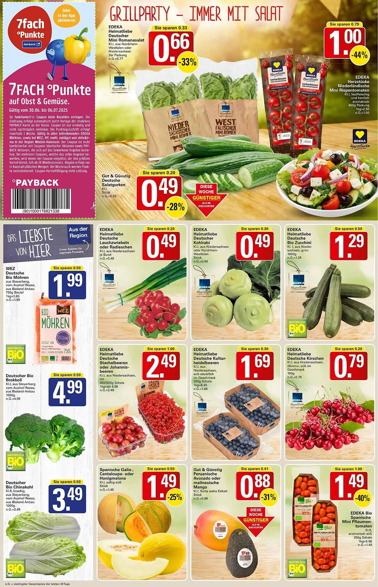 WEZ Prospekt von 30. Juni bis 5. Juli 2025 - Prospekt seite 4