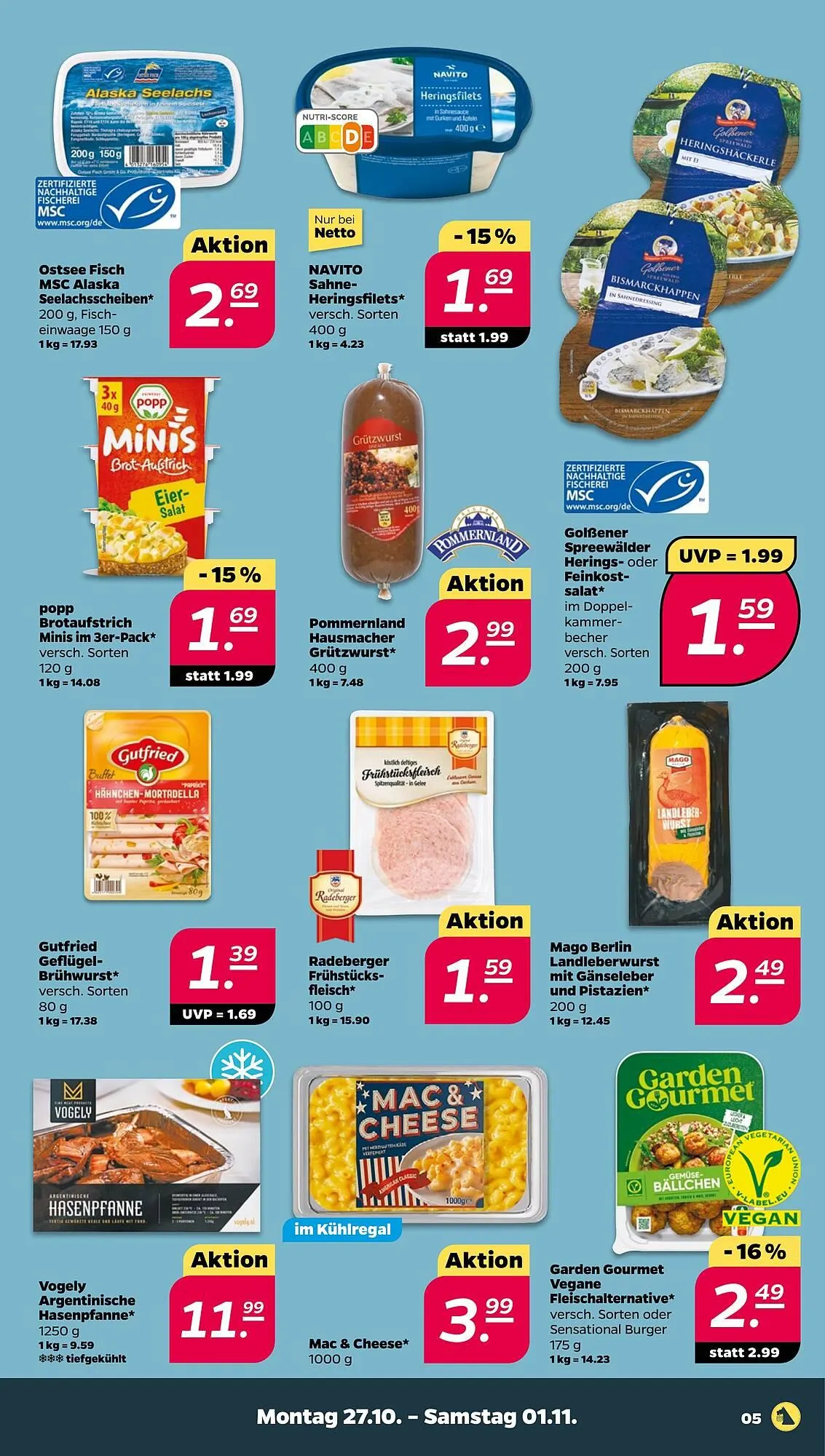 NETTO Prospekt von 27. Oktober bis 1. November 2025 - Prospekt seite 5