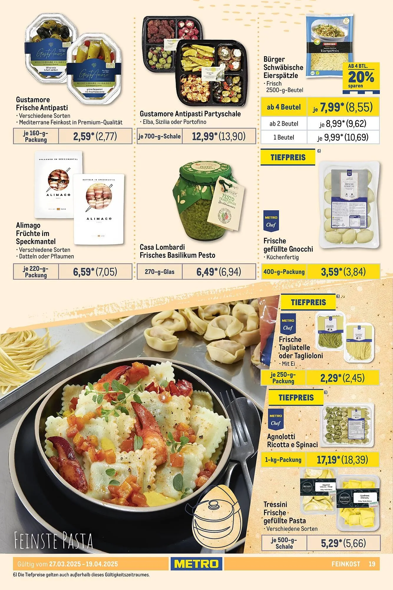 METRO Prospekt von 27. März bis 29. April 2025 - Prospekt seite 19