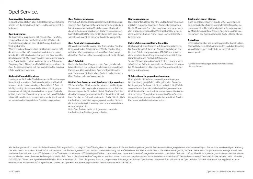 Opel Neuer Grandland von 11. Oktober bis 11. Oktober 2025 - Prospekt seite 21