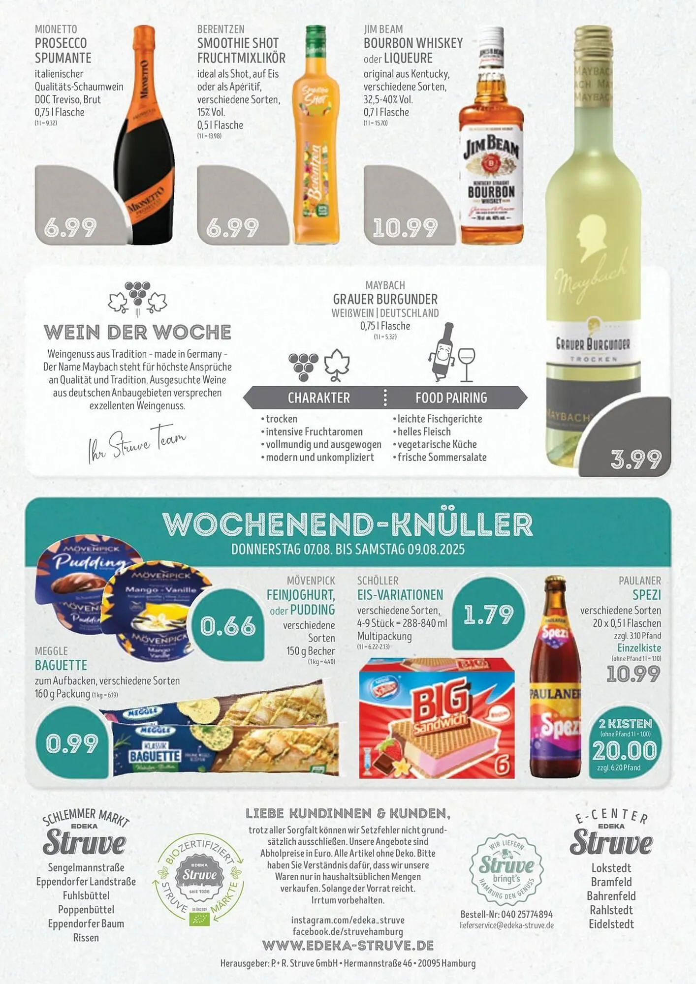 Edeka Struve Prospekt von 4. August bis 9. August 2025 - Prospekt seite 16