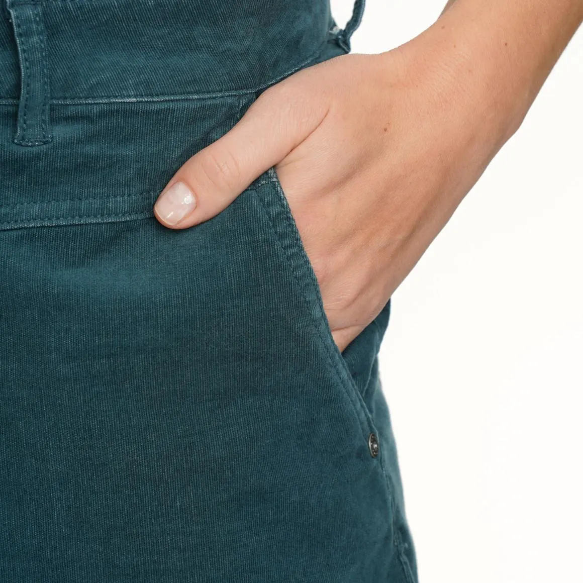 Damen Cordhose im Chino-Style