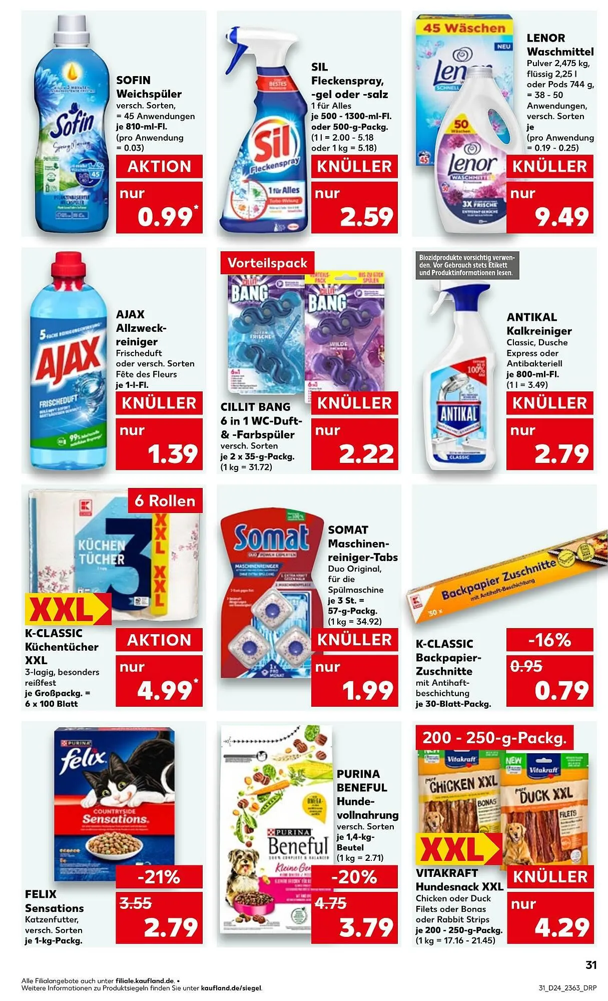 Kaufland Prospekt von 12. Juni bis 18. Juni 2025 - Prospekt seite 31