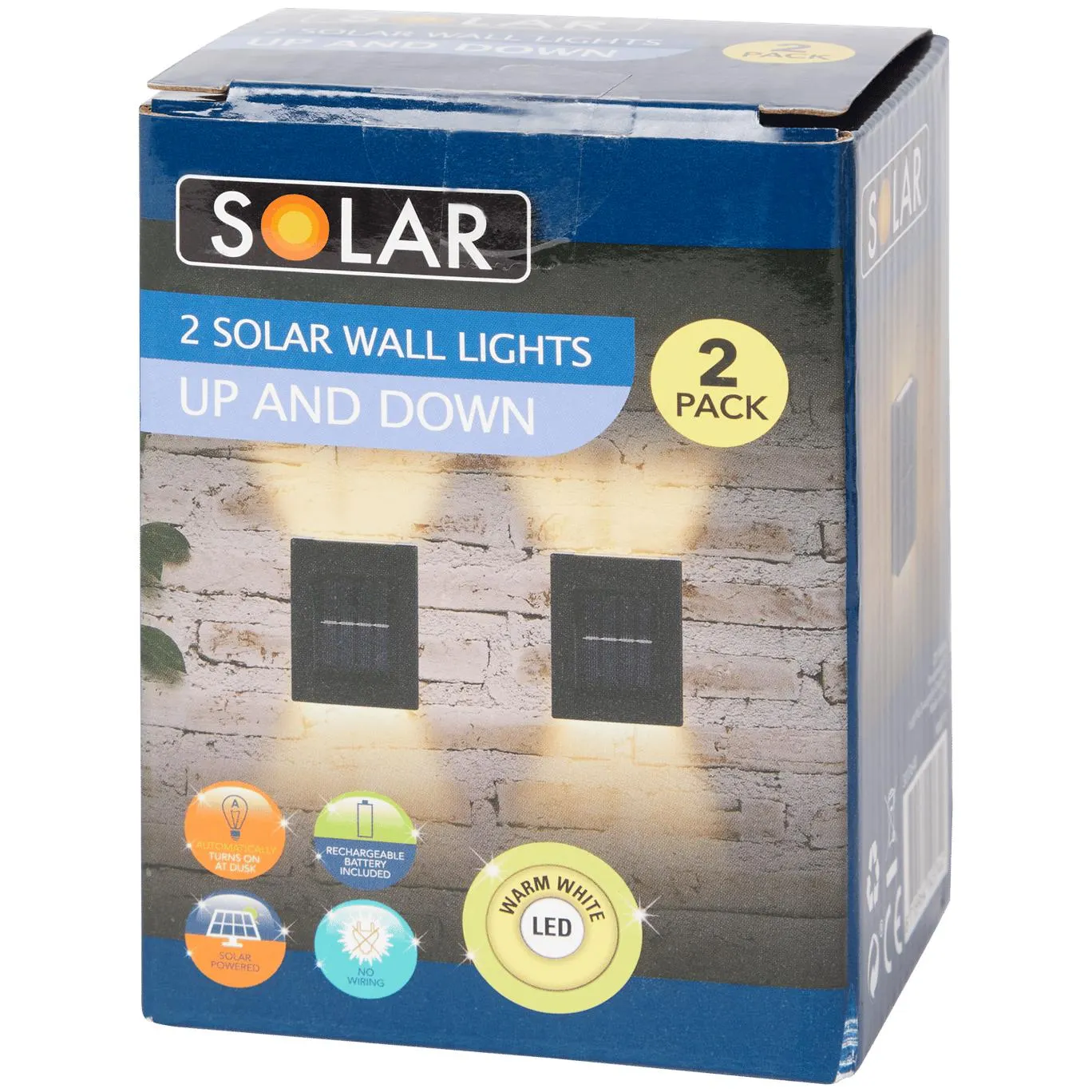 Solar Up & Down Wandleuchten