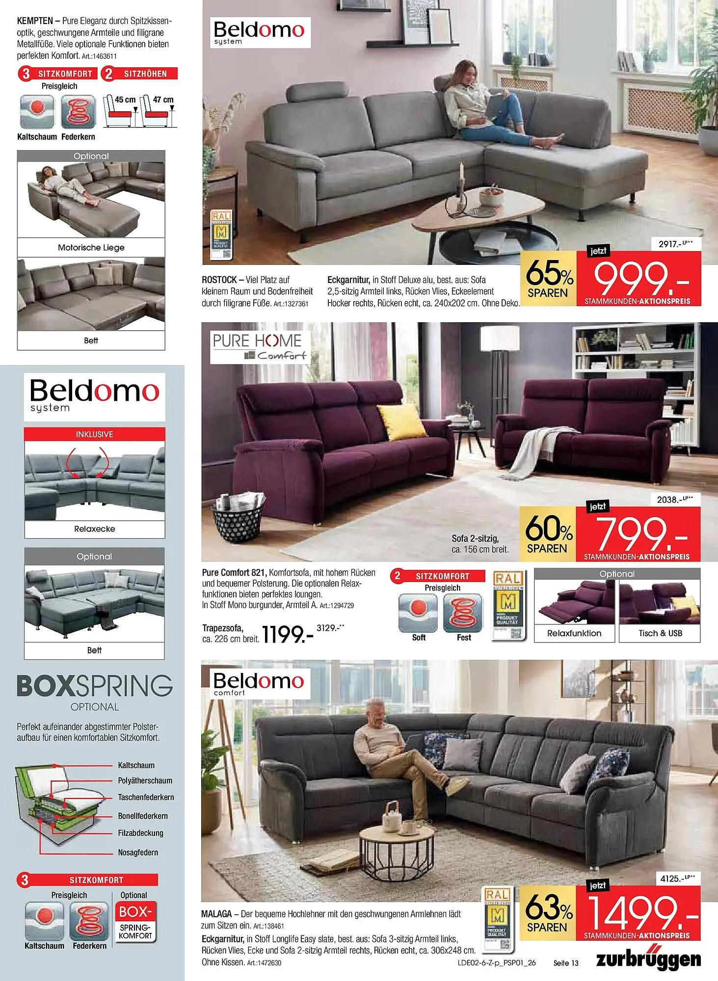 Zurbrüggen Prospekt von 20. Februar bis 28. März 2026 - Prospekt seite 13