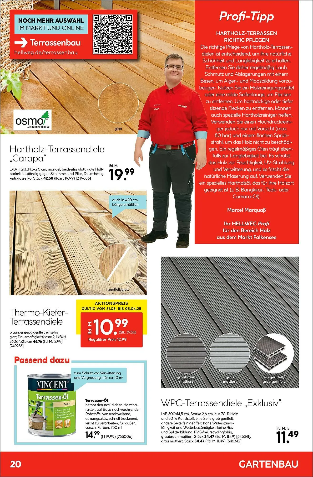 Hellweg Prospekt von 18. April bis 10. Mai 2025 - Prospekt seite 20