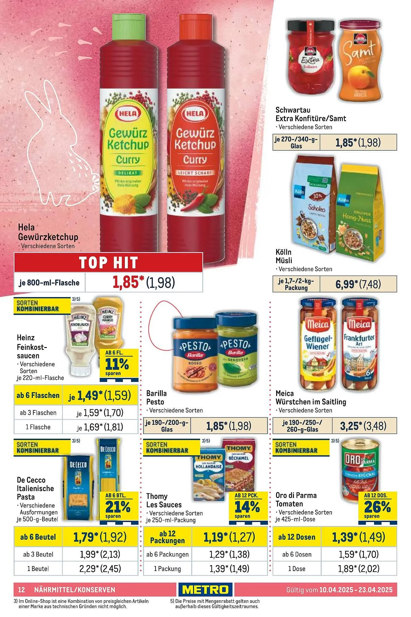 METRO Prospekt von 10. April bis 23. April 2025 - Prospekt seite 12