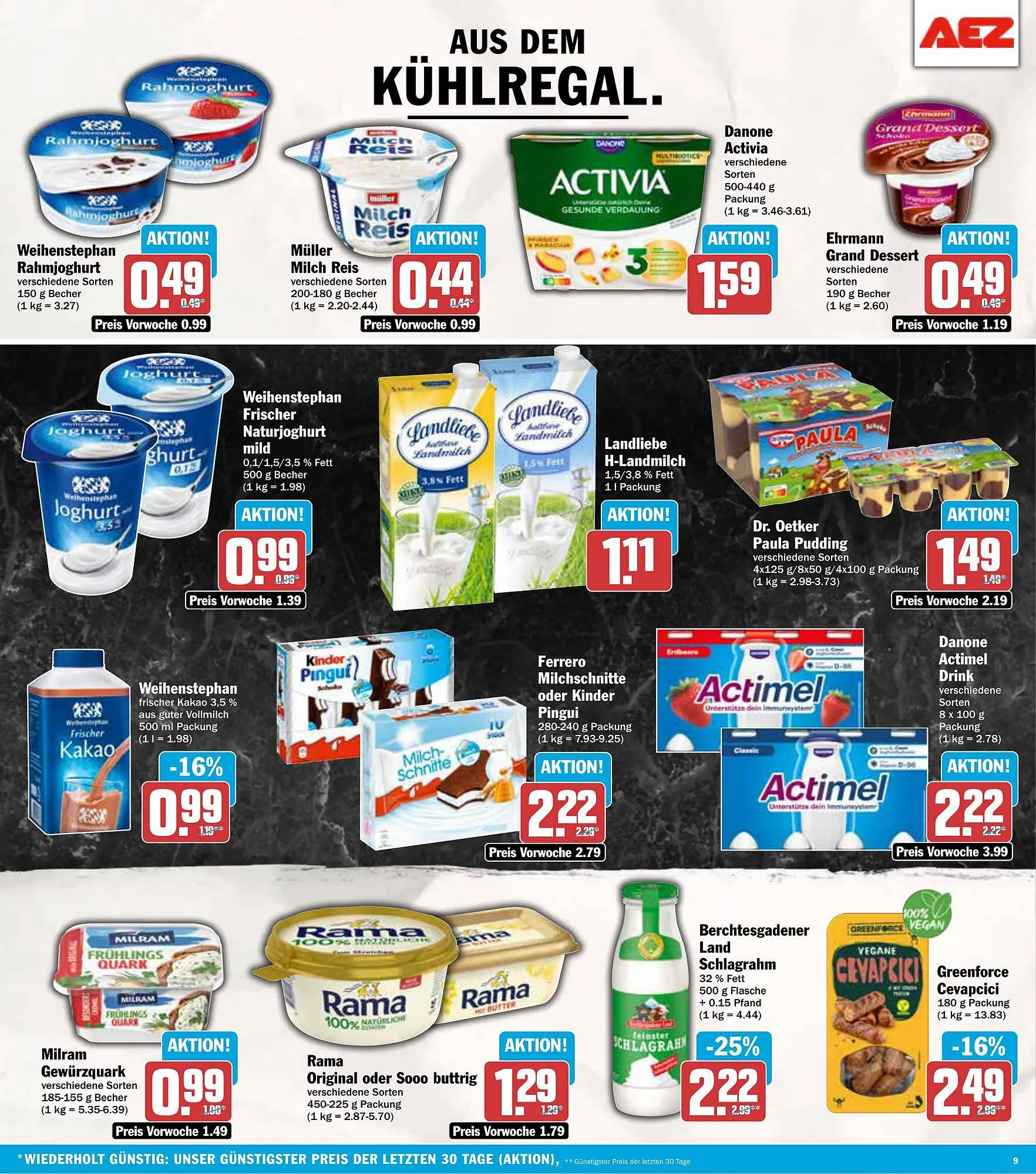 AEZ Prospekt von 28. Juli bis 3. August 2025 - Prospekt seite 9