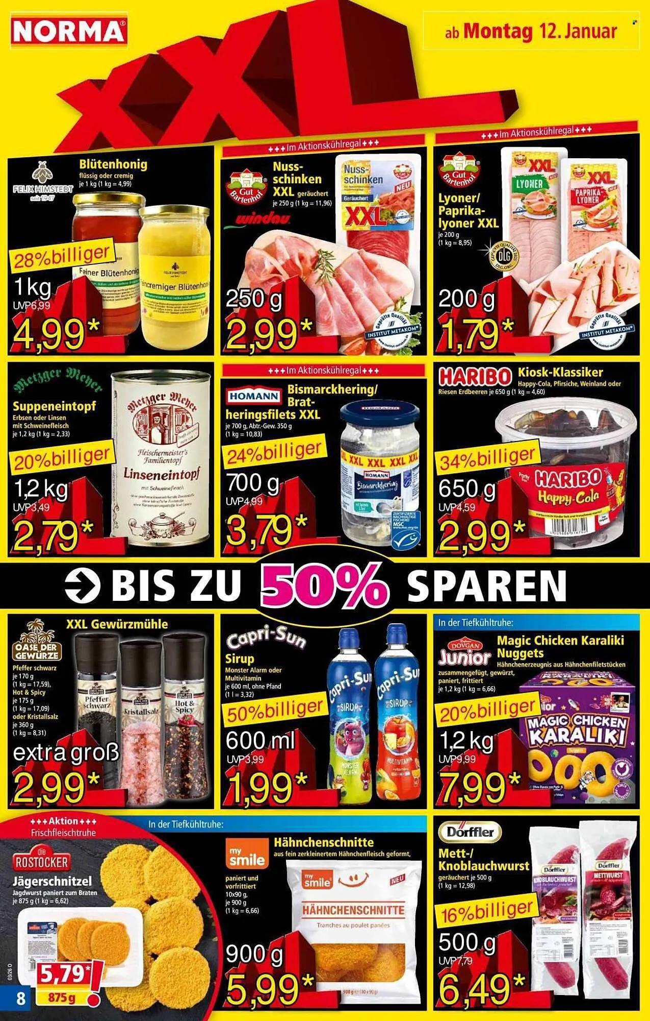 Norma Prospekt von 12. Januar bis 18. Januar 2026 - Prospekt seite 8