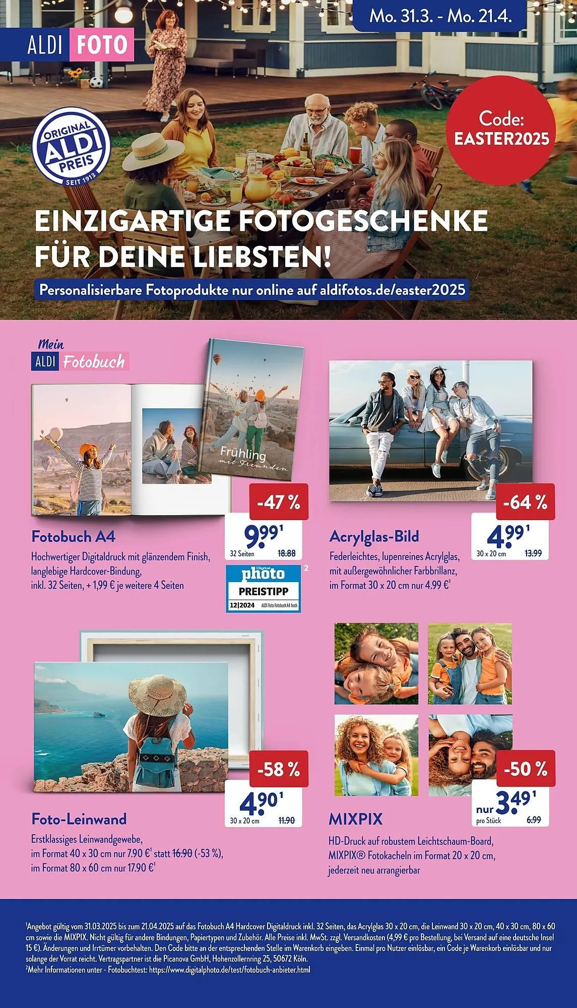 Aldi Süd Prospekt von 7. April bis 13. April 2025 - Prospekt seite 44