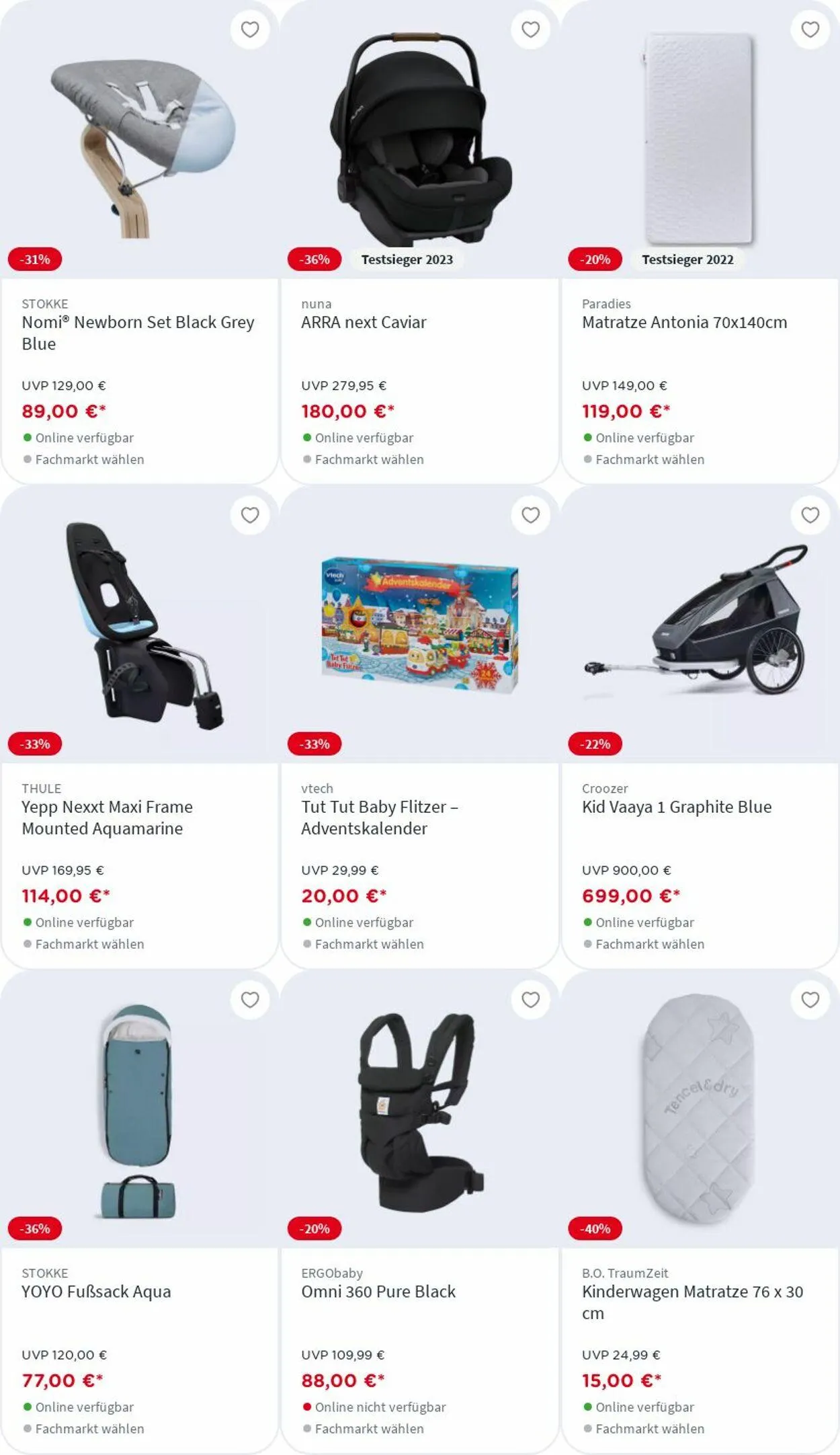 BabyOne Aktueller Prospekt von 10. März bis 16. März 2025 - Prospekt seite 62