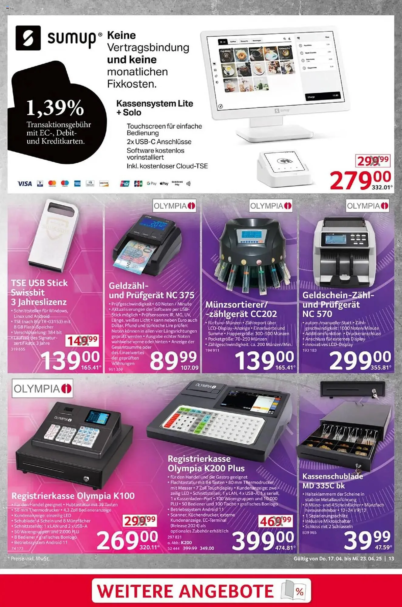 Selgros Prospekt von 17. April bis 23. April 2025 - Prospekt seite 13