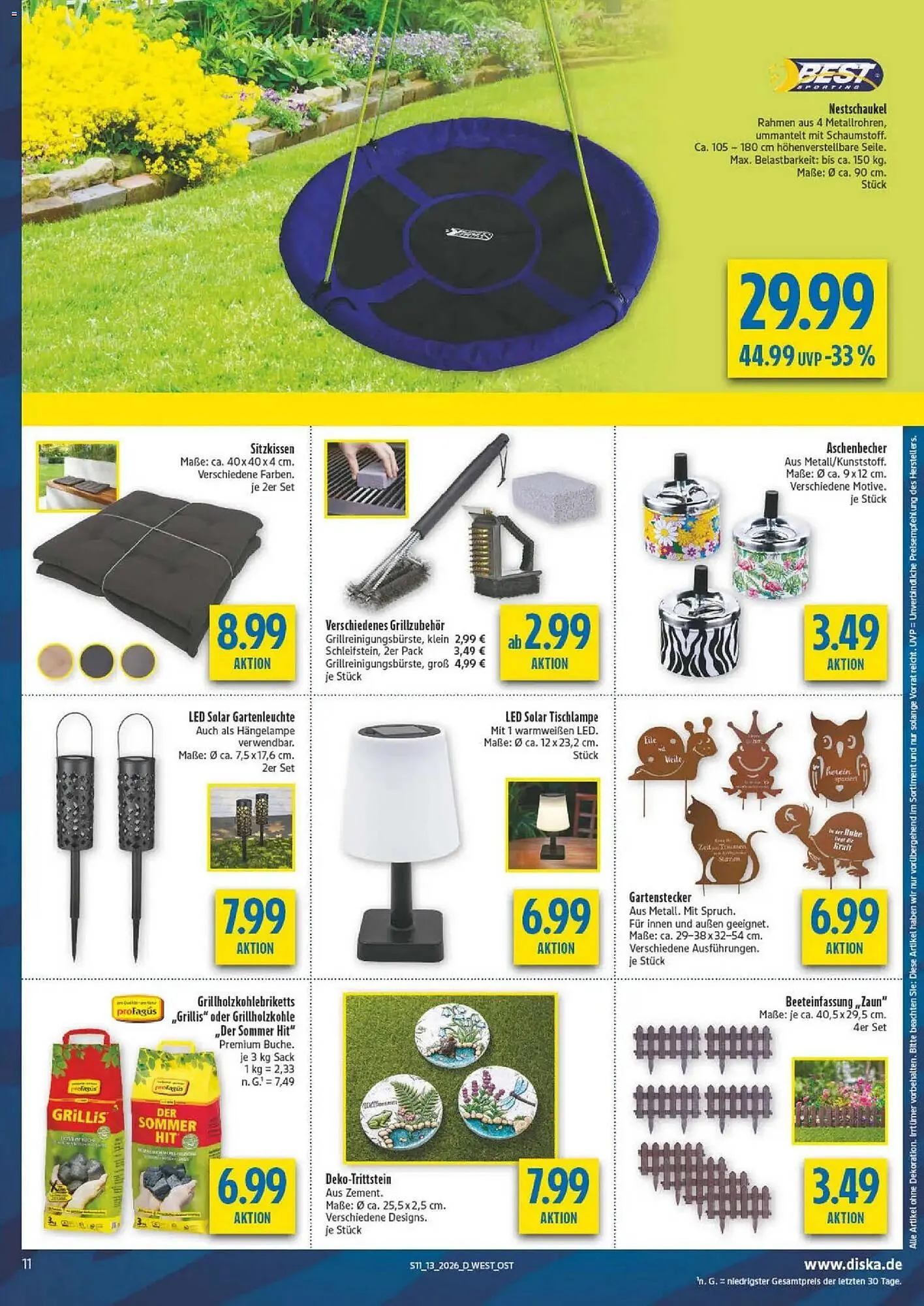 Diska Prospekt von 23. März bis 28. März 2026 - Prospekt seite 11