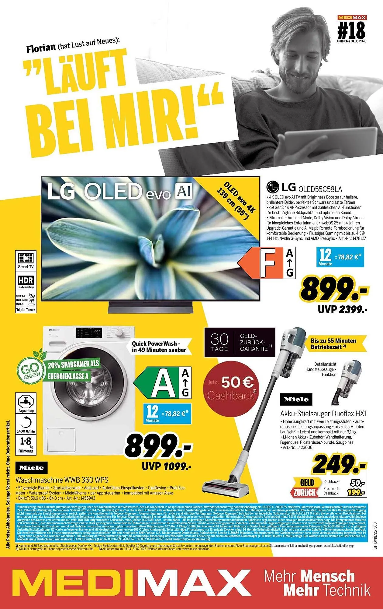 MEDIMAX Prospekt von 24. April bis 1. Mai 2026 - Prospekt seite 1