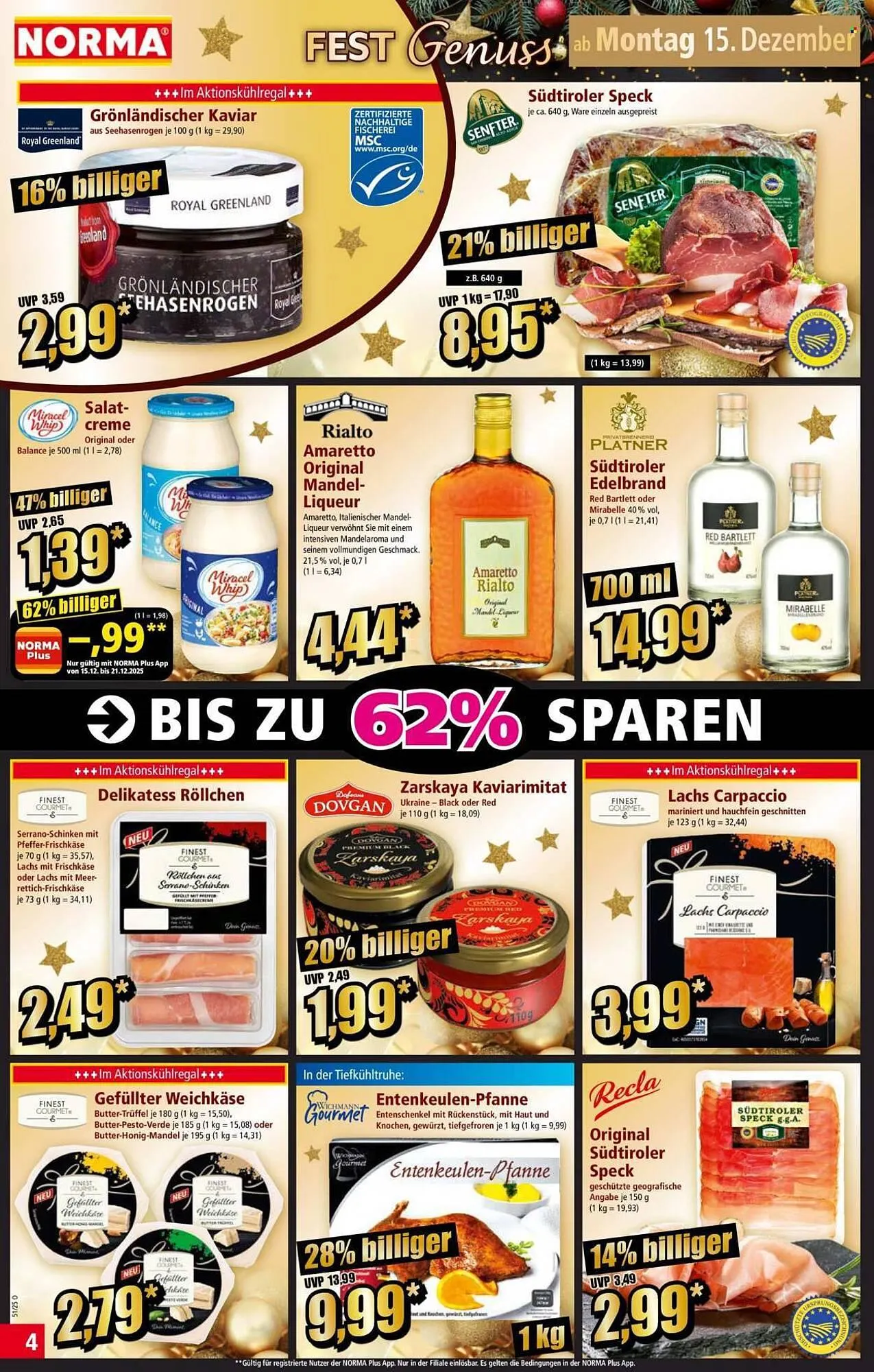 Norma Prospekt von 15. Dezember bis 21. Dezember 2025 - Prospekt seite 6