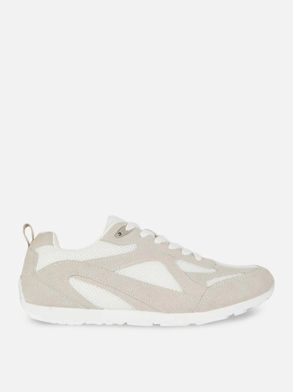 Low-Top-Sneaker aus Netzstoff