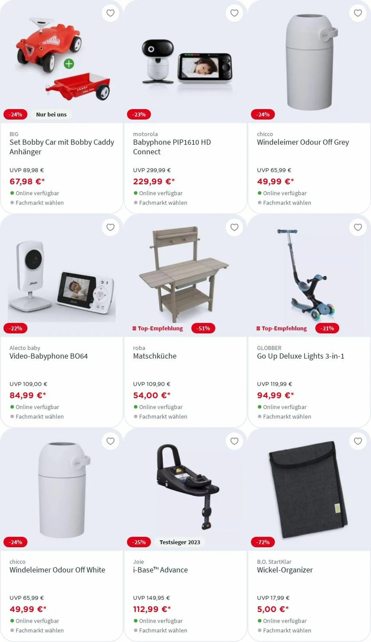 BabyOne Aktueller Prospekt von 7. April bis 13. April 2025 - Prospekt seite 18